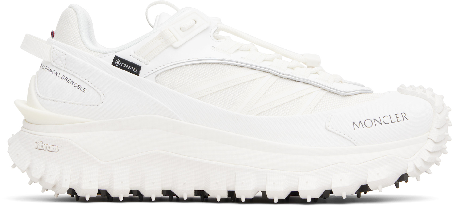 Moncler - 화이트 트레일그립 GTX 스니커즈