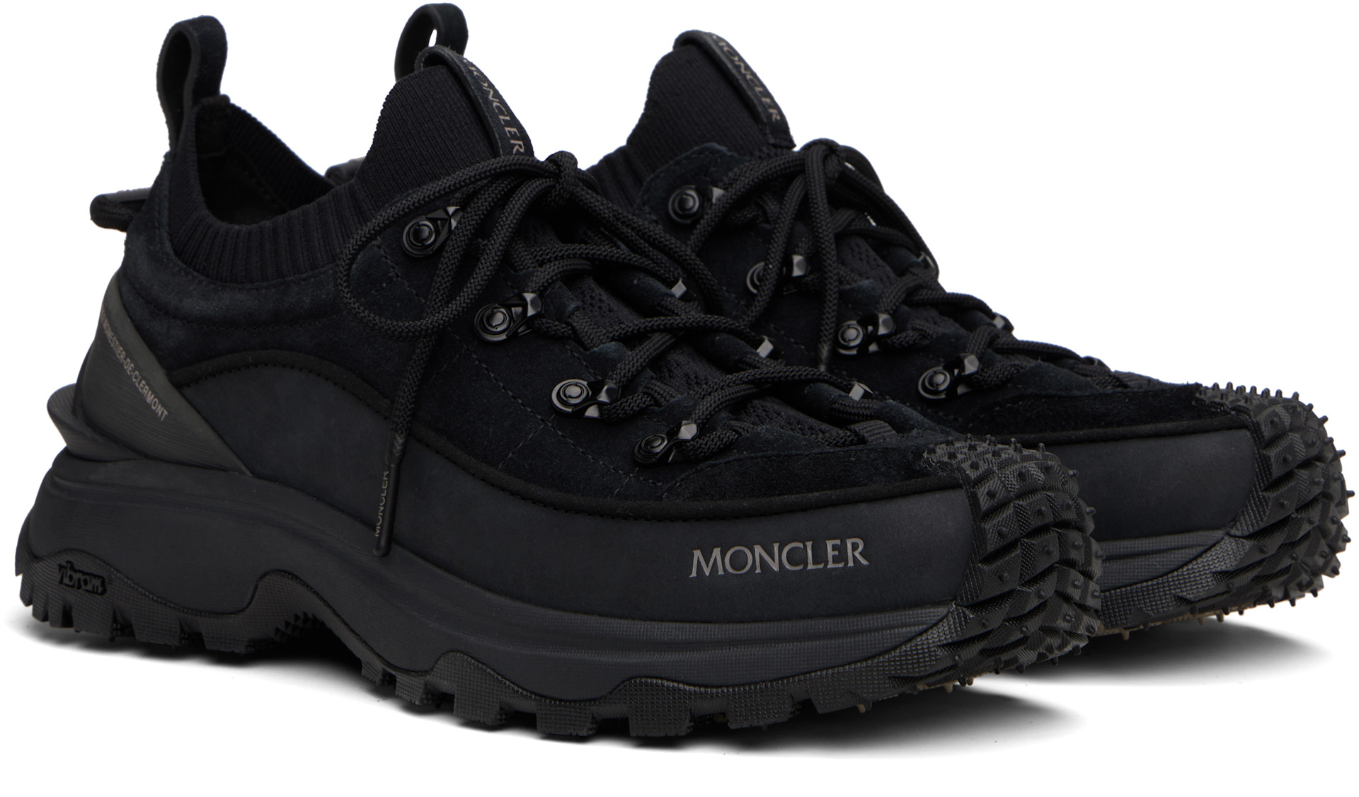 Moncler: Black Trailgrip Lite3 Sneakers | SSENSE