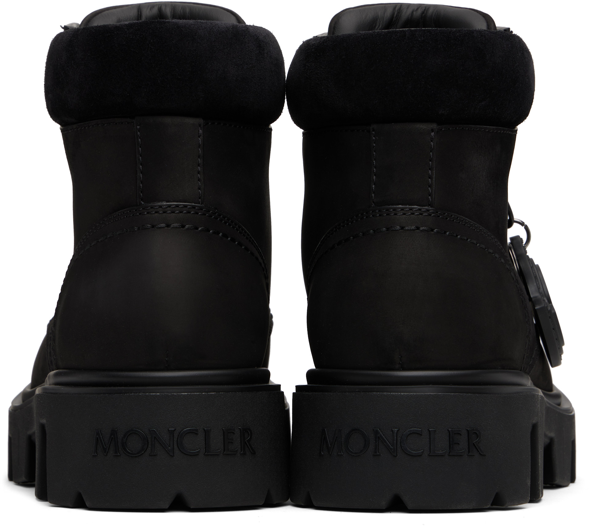 Moncler - 블랙 피크 시티 앵클 부츠