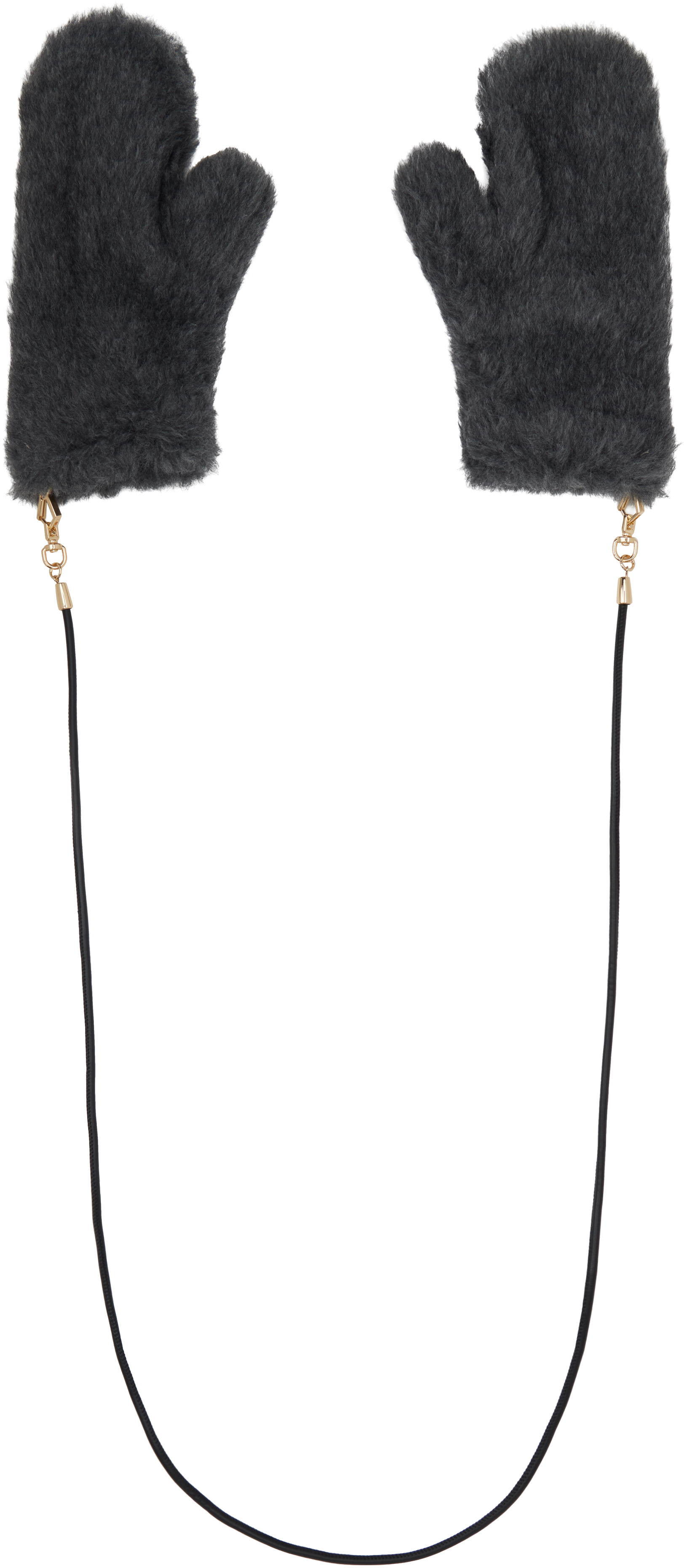 Max Mara - Mitaines Ombrat03 grises