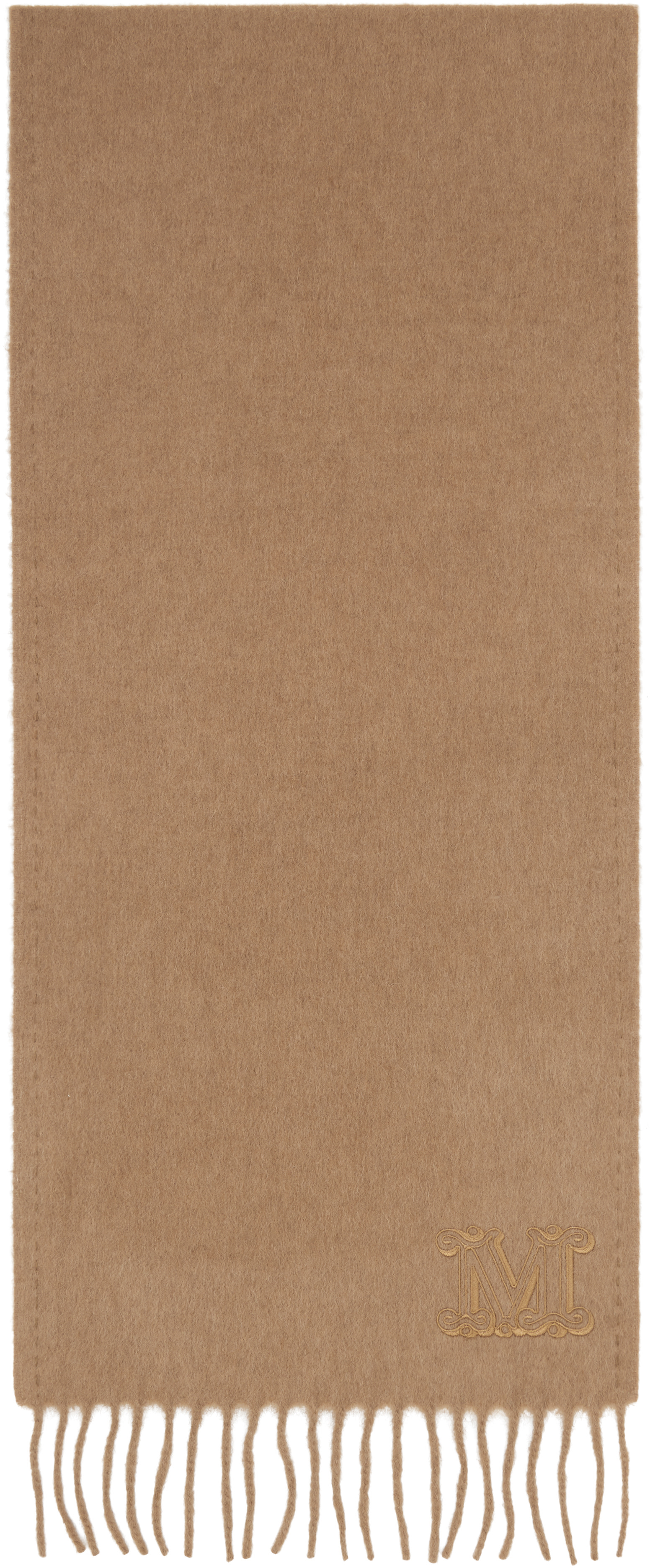 Max Mara - Écharpe Clara brun clair