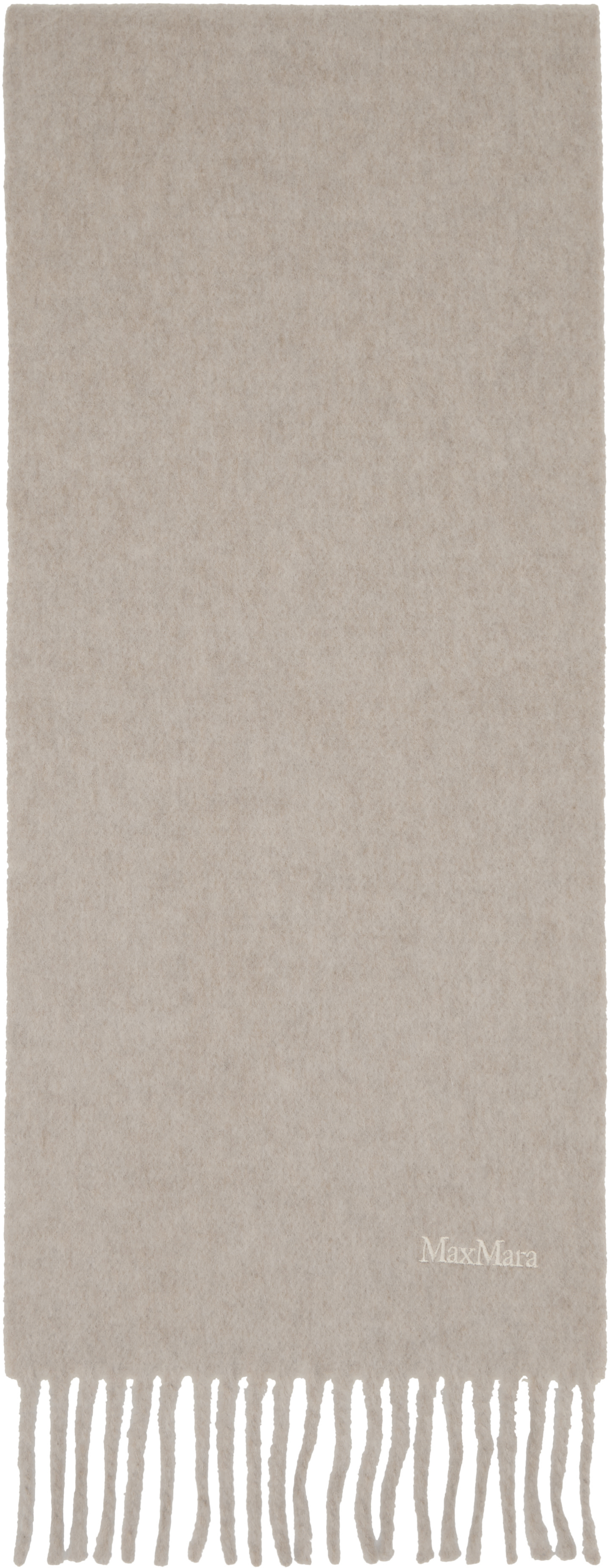 Max Mara - Écharpe Scilli beige