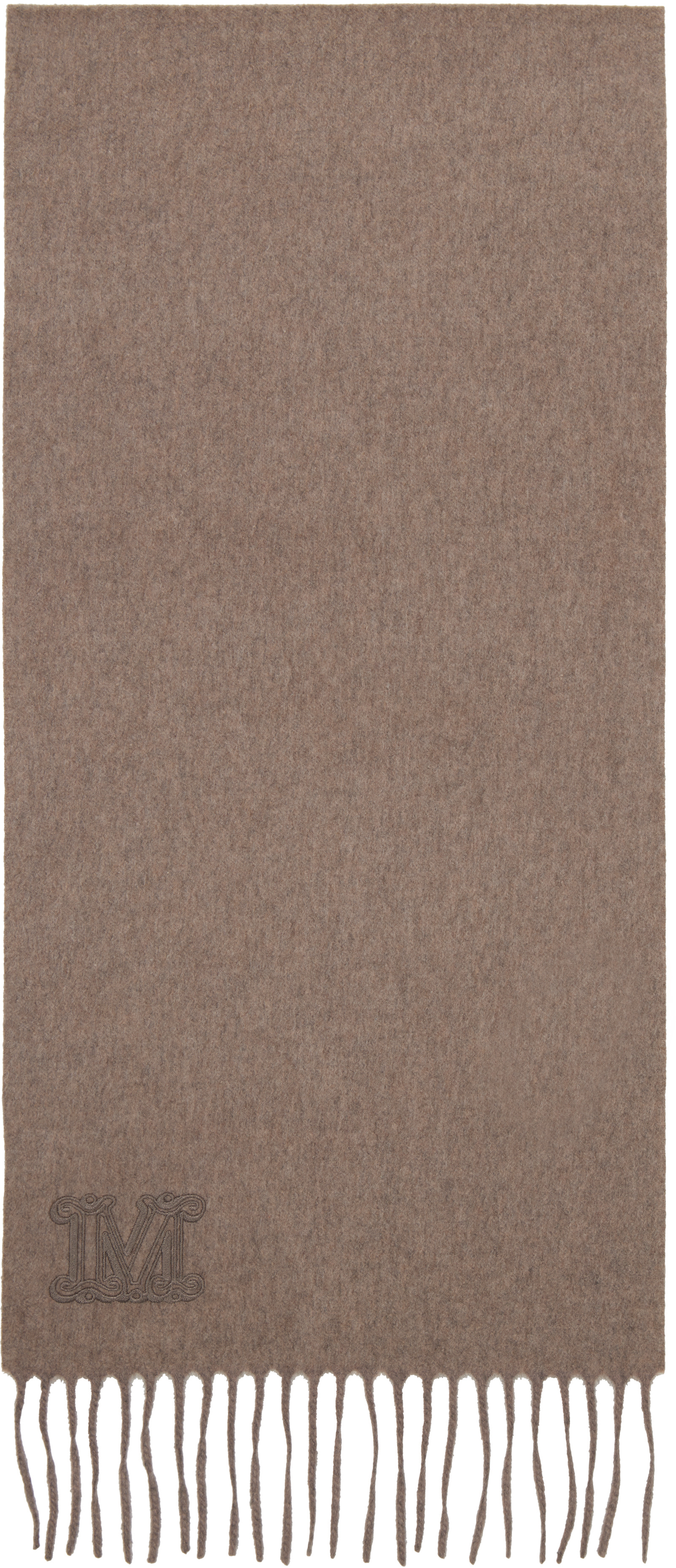 Max Mara - Écharpe Wsdalia brune