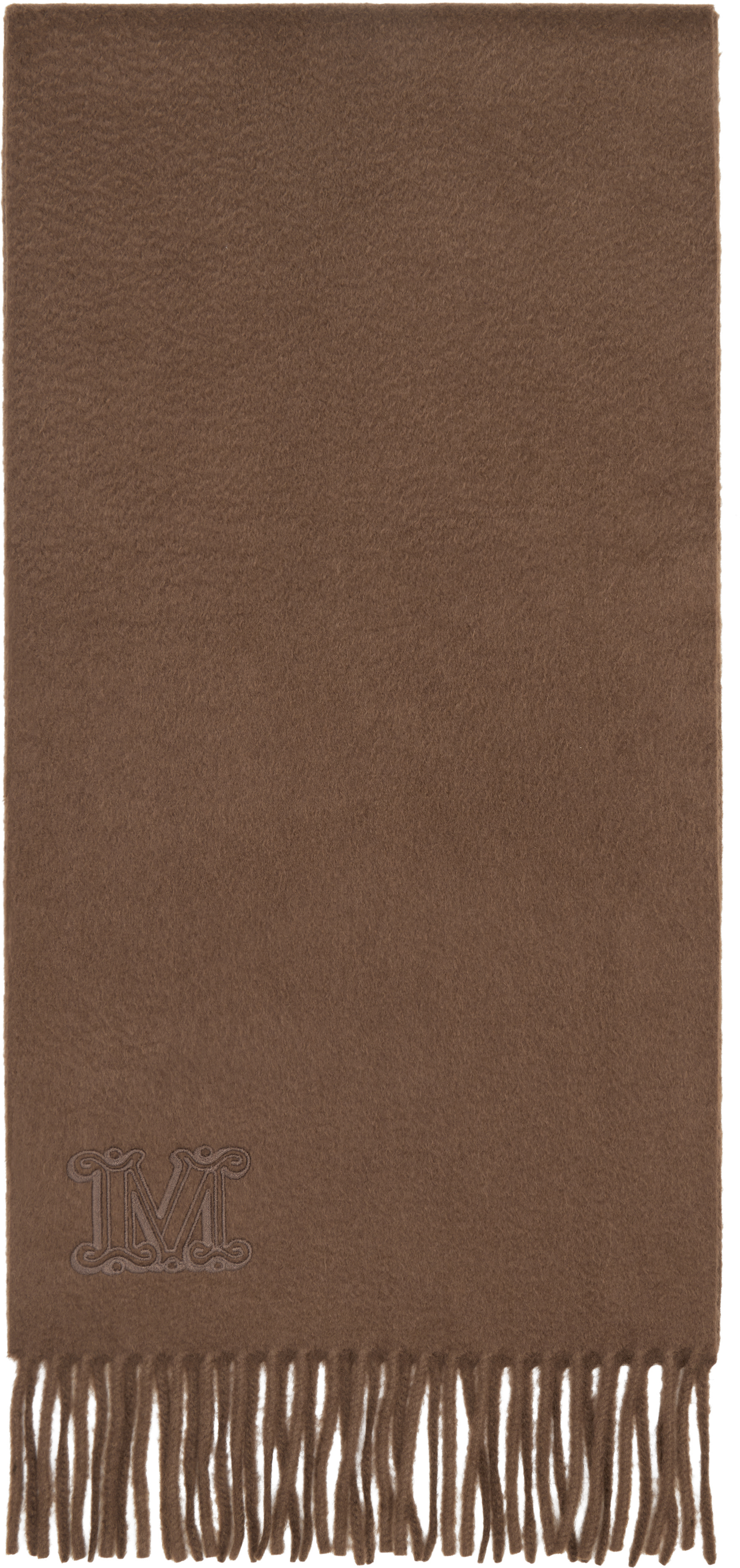 Max Mara - Écharpe Wsdalia brune