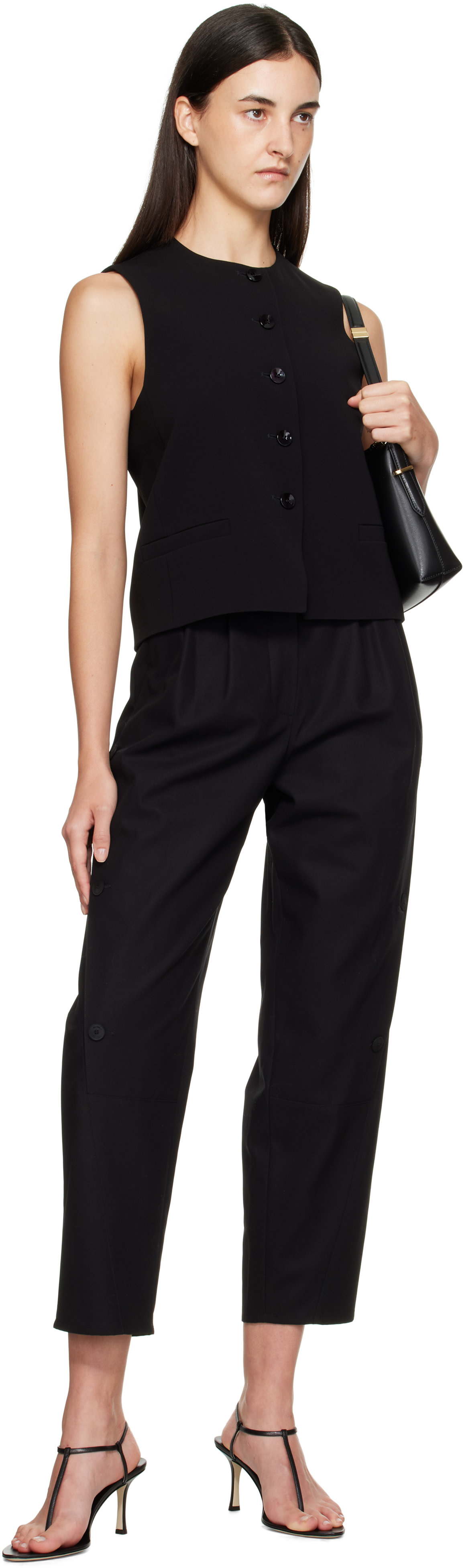 Max Mara - Gilet Denver noir