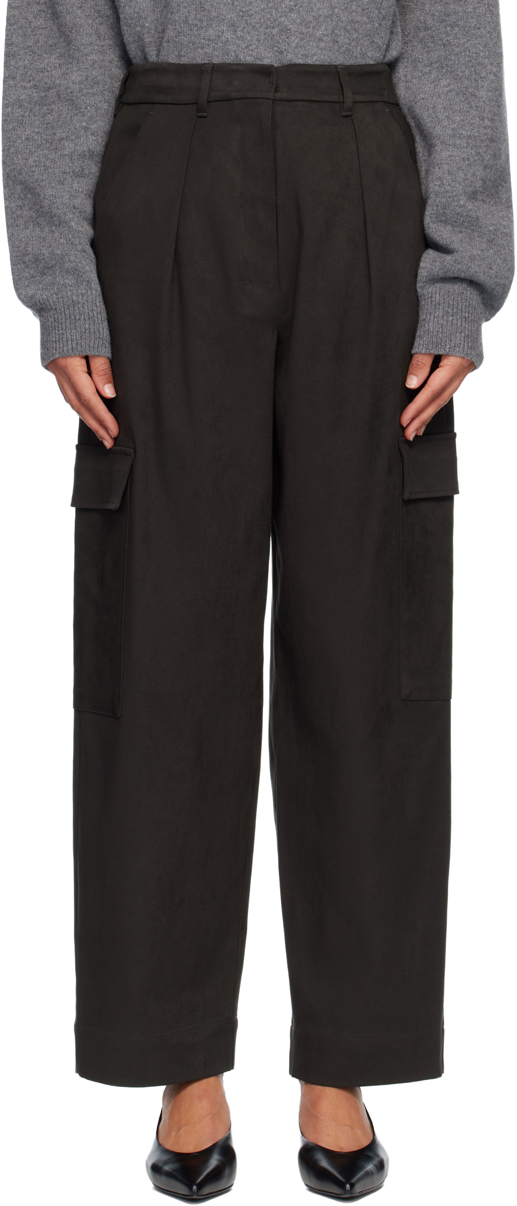 Max Mara - Pantalon Enigma vert