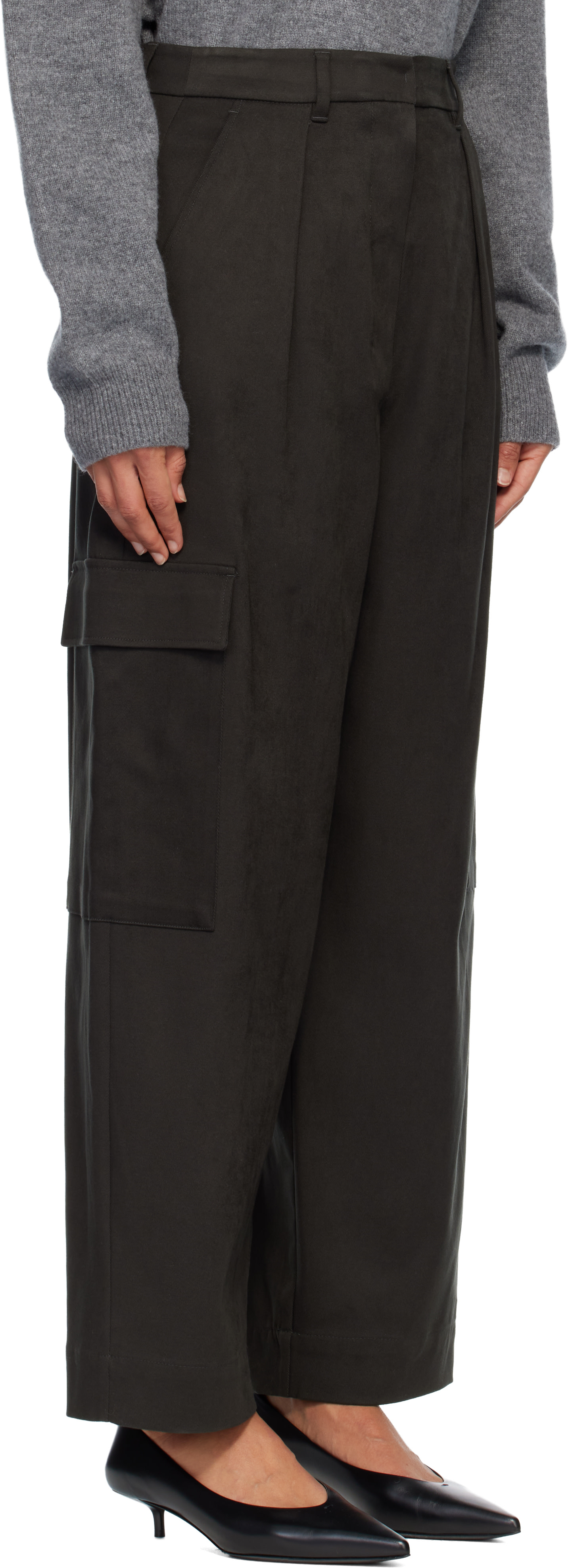 Max Mara - Pantalon Enigma vert