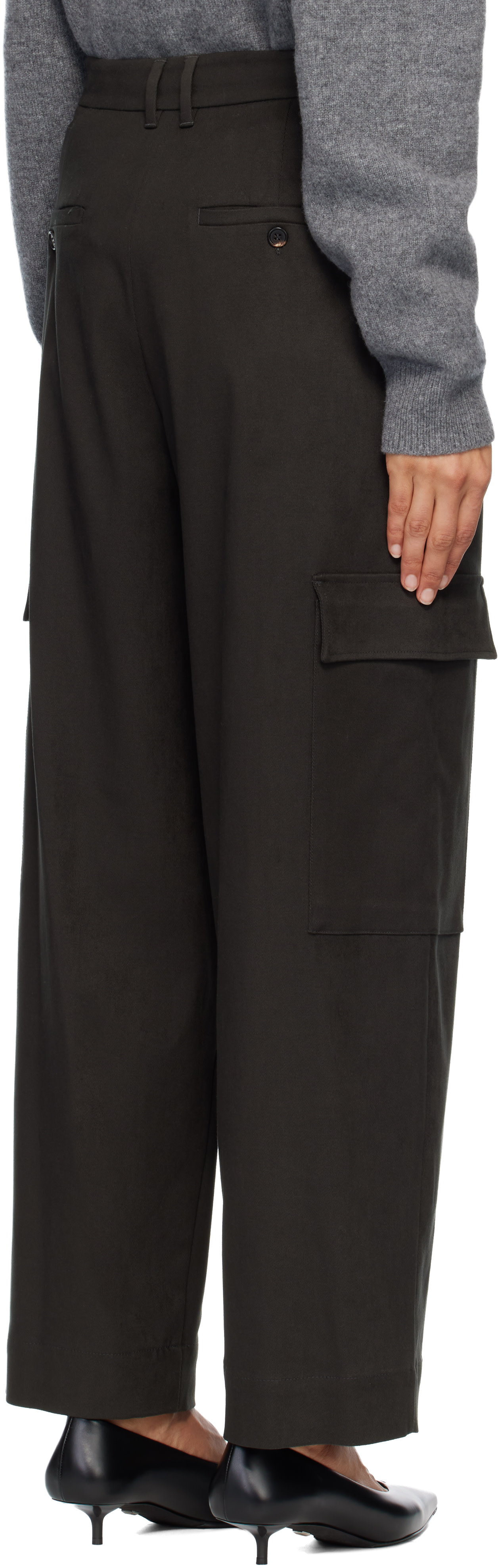 Max Mara - Pantalon Enigma vert