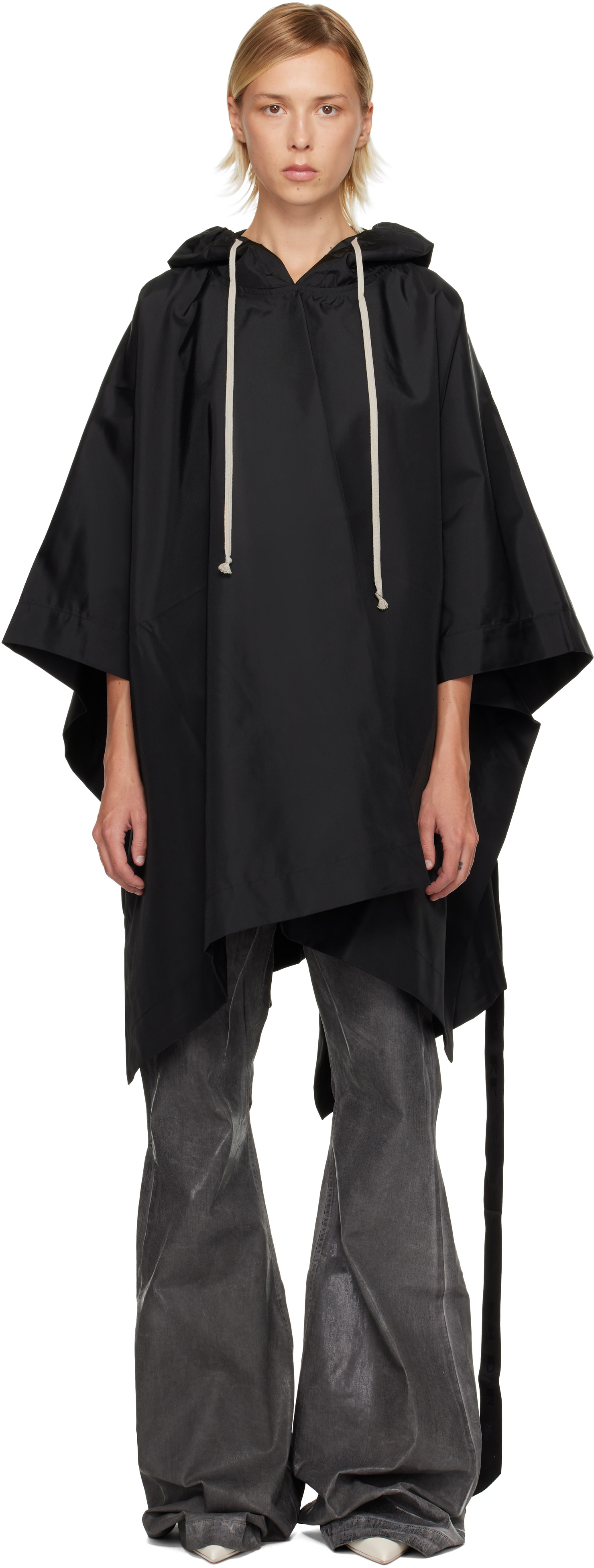 L*y様 rick owens コットンネックウォーマー Rick Owens リックオウエンス FW25 COWL / BLK - NUBIAN ヌビアン