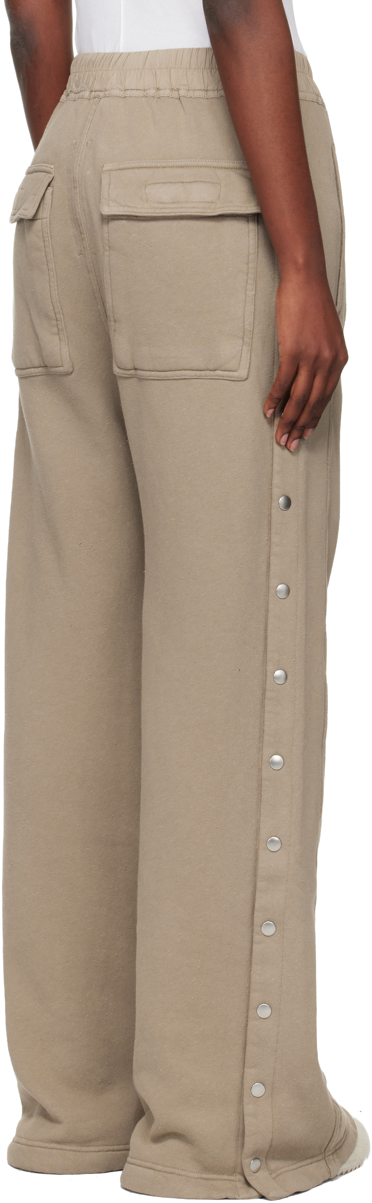 Rick Owens DRKSHDW: トープ Concordians Pusher スウェットパンツ