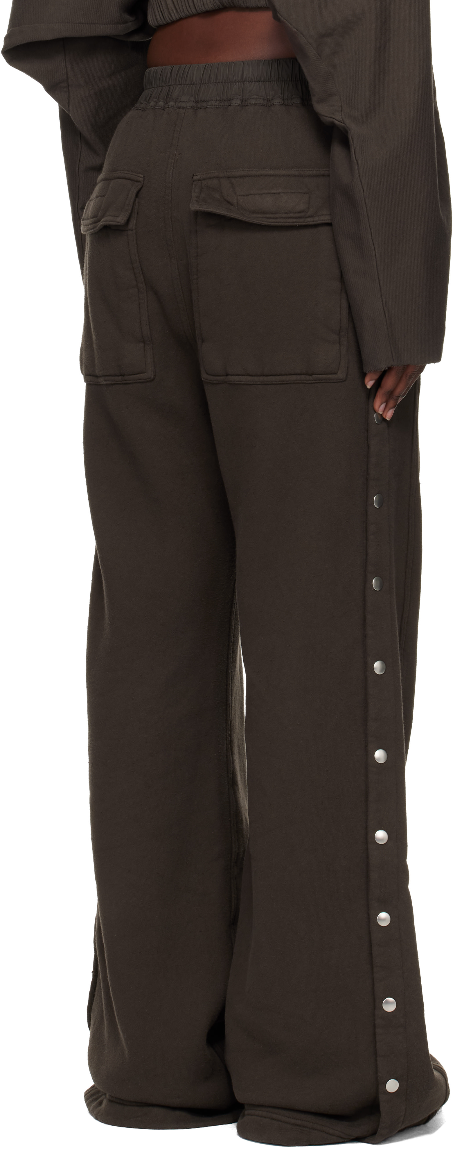 Rick Owens DRKSHDW: グレー Concordians Pusher スウェットパンツ