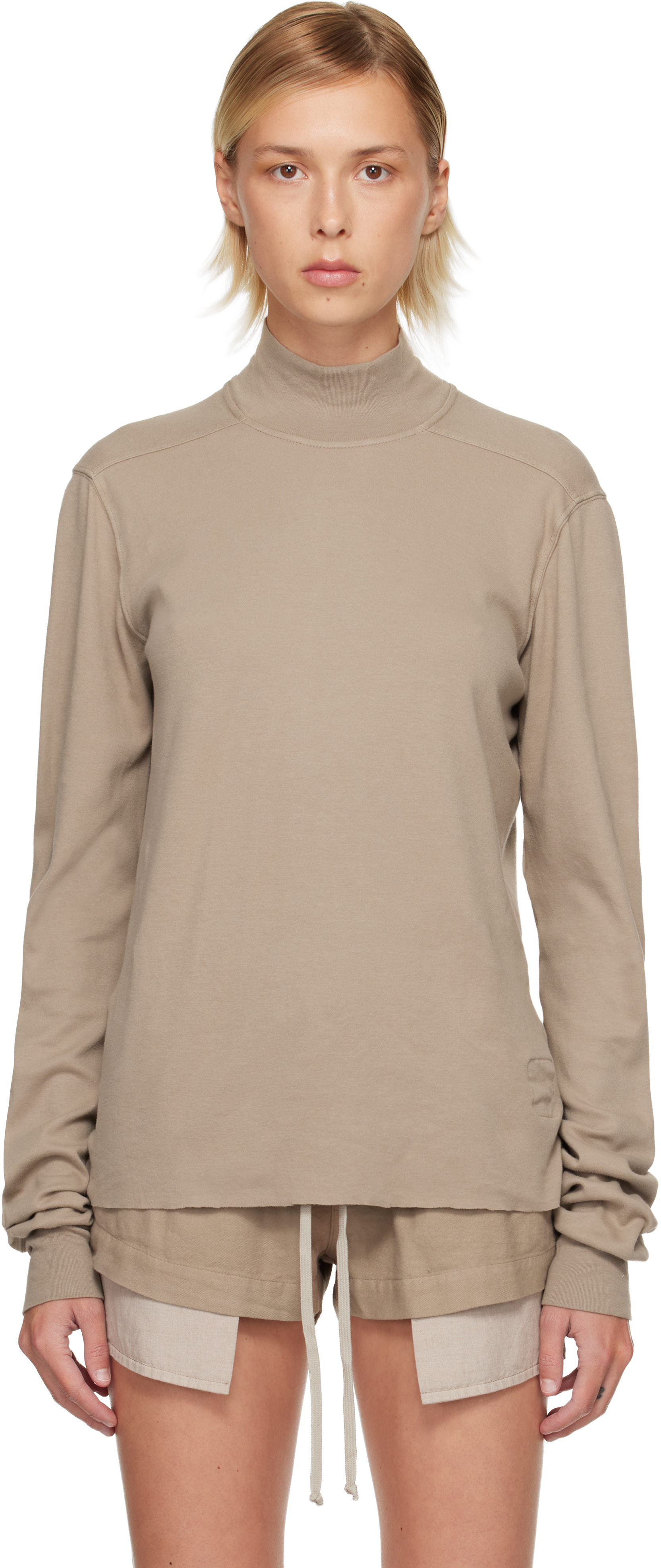 Rick Owens DRKSHDW - Pull Headon Dbl taupe - Concordians