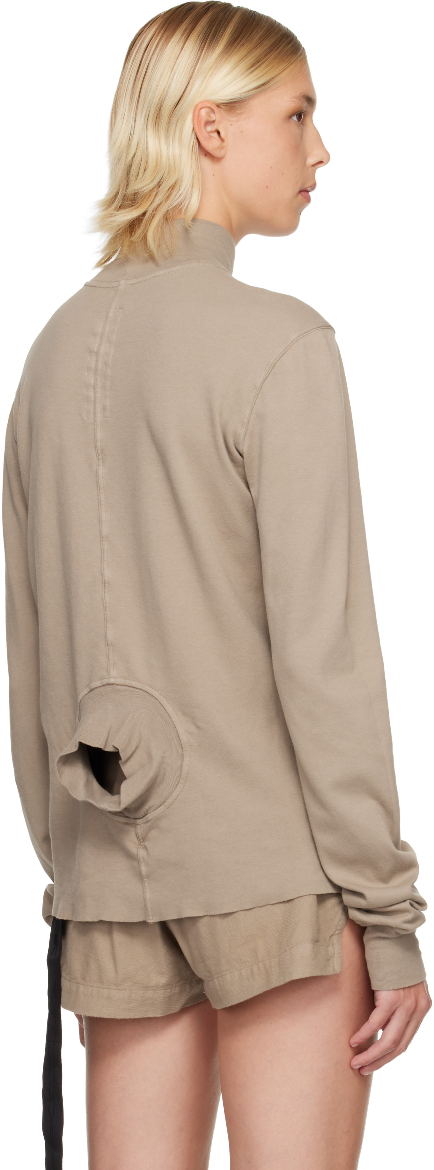 Rick Owens DRKSHDW - Pull Headon Dbl taupe - Concordians