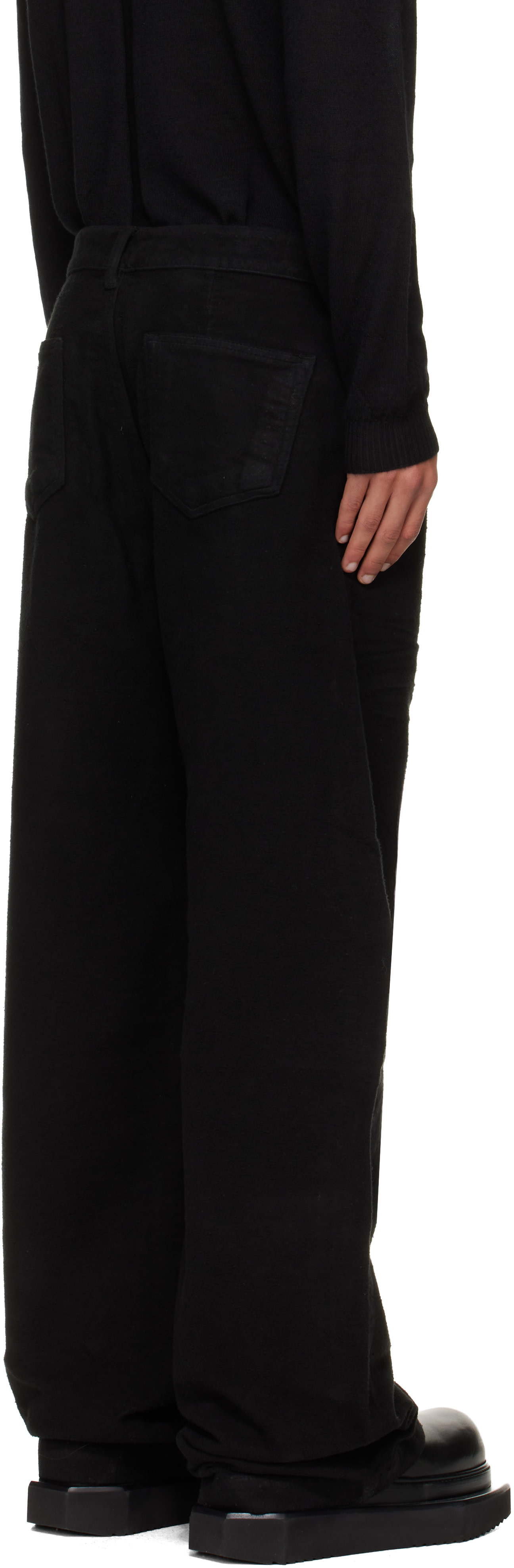 Rick Owens DRKSHDW: Black Geth Jeans | SSENSE