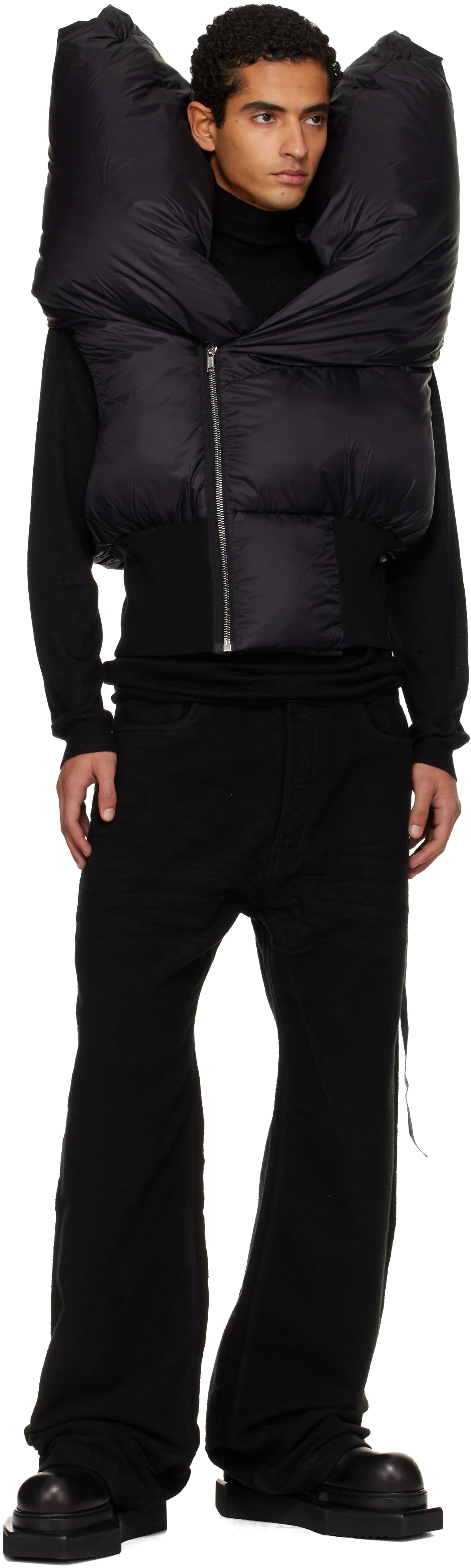 Rick Owens DRKSHDW: Black Geth Jeans | SSENSE