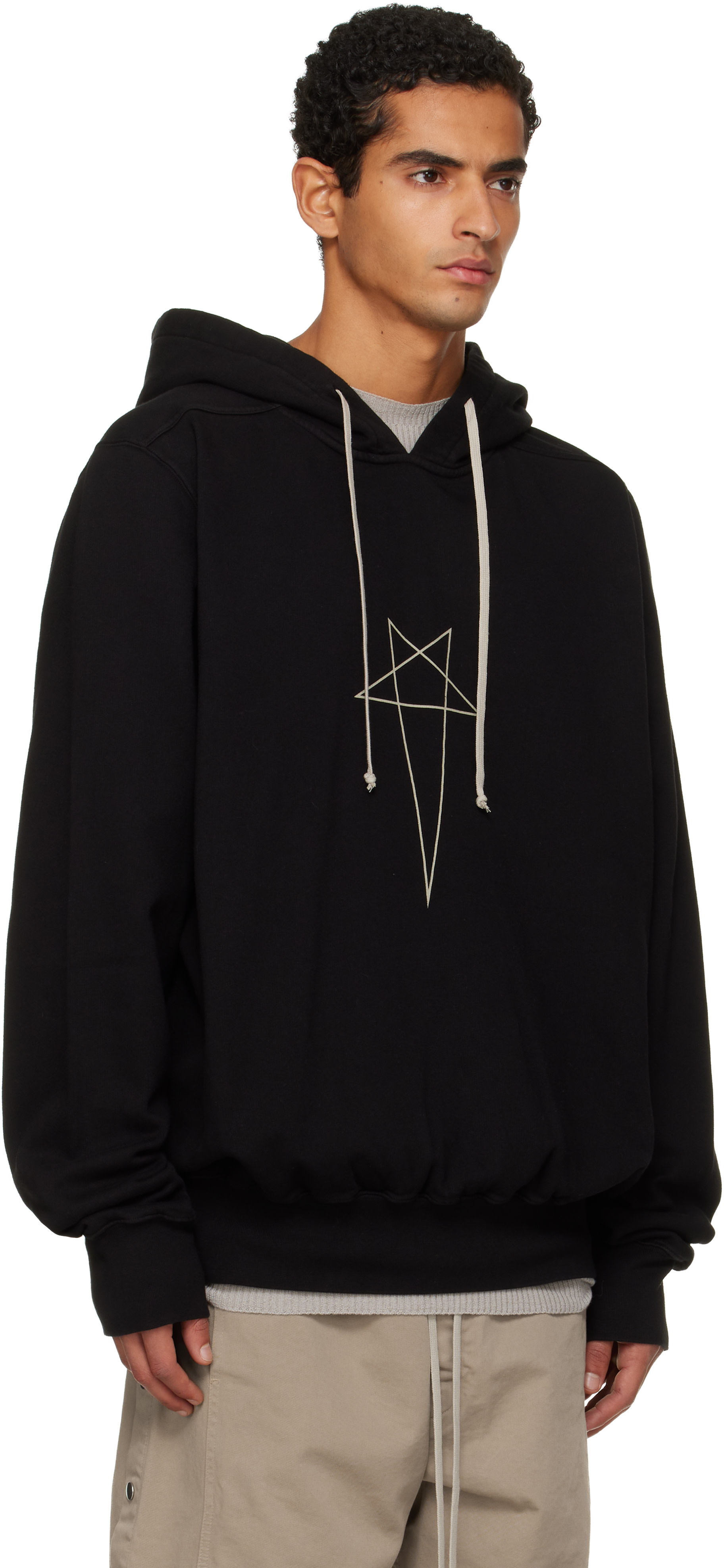 トップス Rick owens Drkshdw bullet hoodie 17ss Rick Owens Drkshdw Black Bullet Hoodie Rick Owens Drkshdw