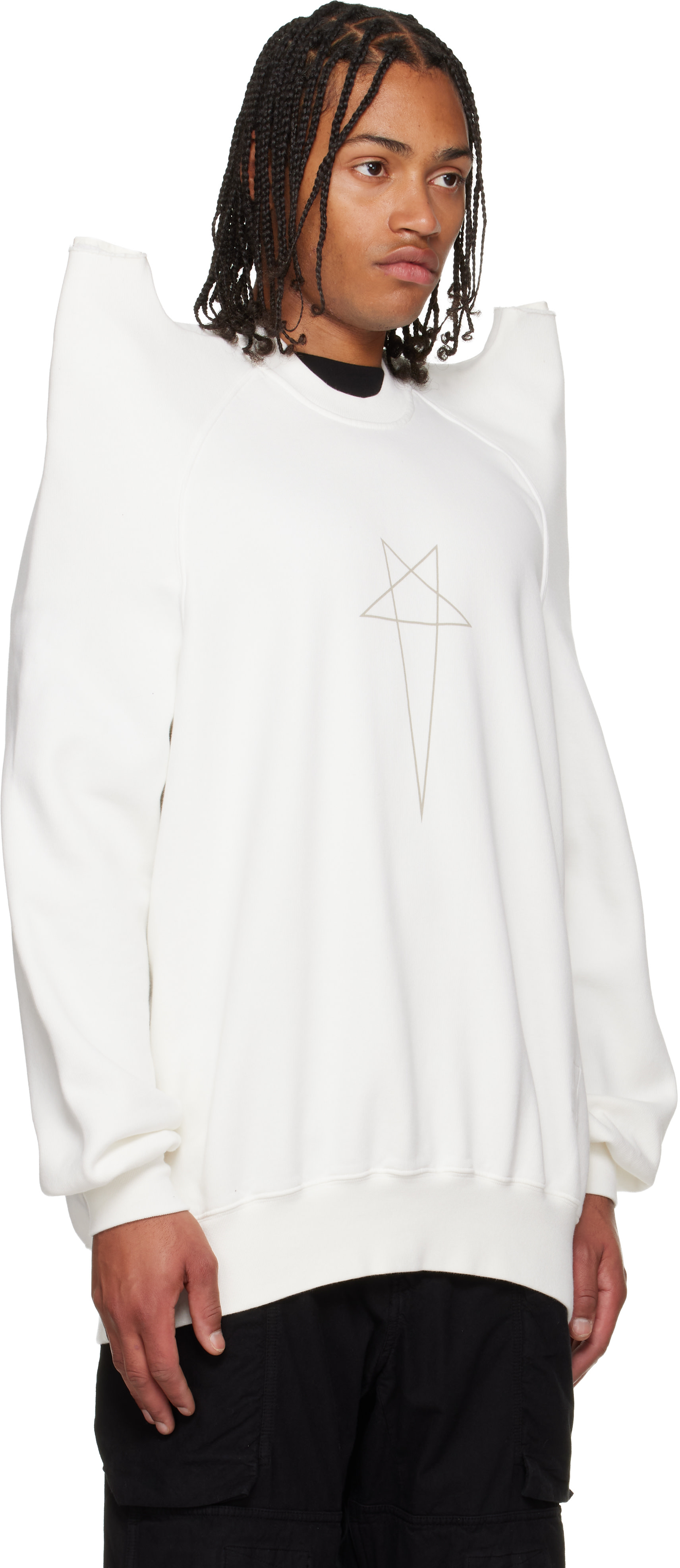 新品タグ付☆RICK OWENS DRKSHDW☆スウェット Rick Owens DRKSHDW リックオウエンス ダークシャドウ 24SS Tecsweat