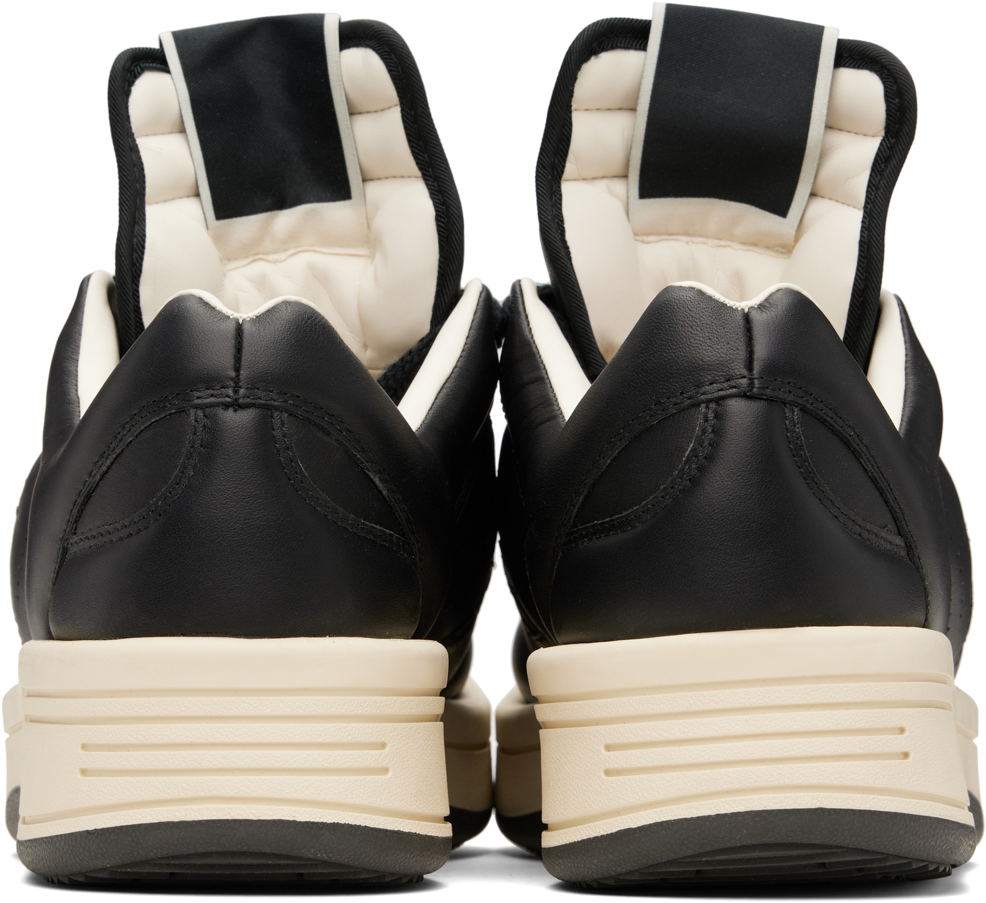 Rick Owens DRKSHDW: Black Converse Edition TURBOWPN Ox Sneakers