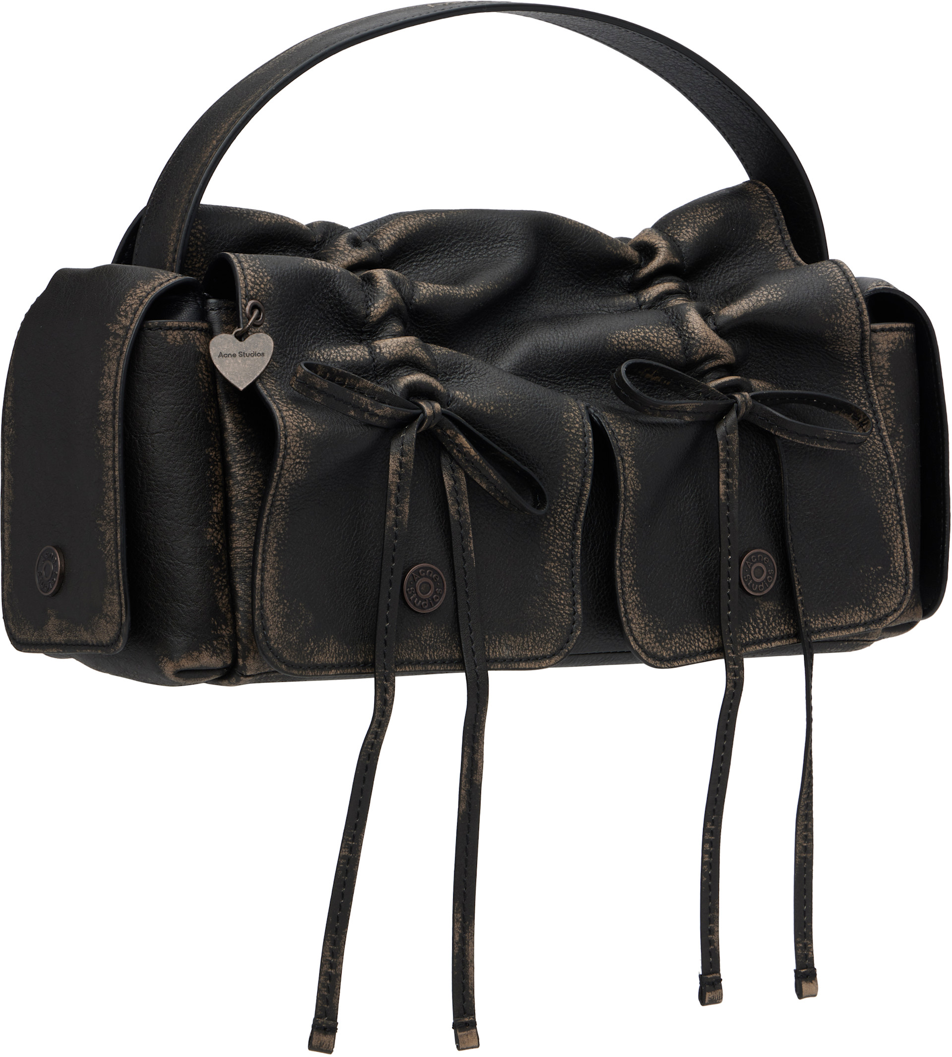 Acne Studios: Brown Multipocket Bag | SSENSE