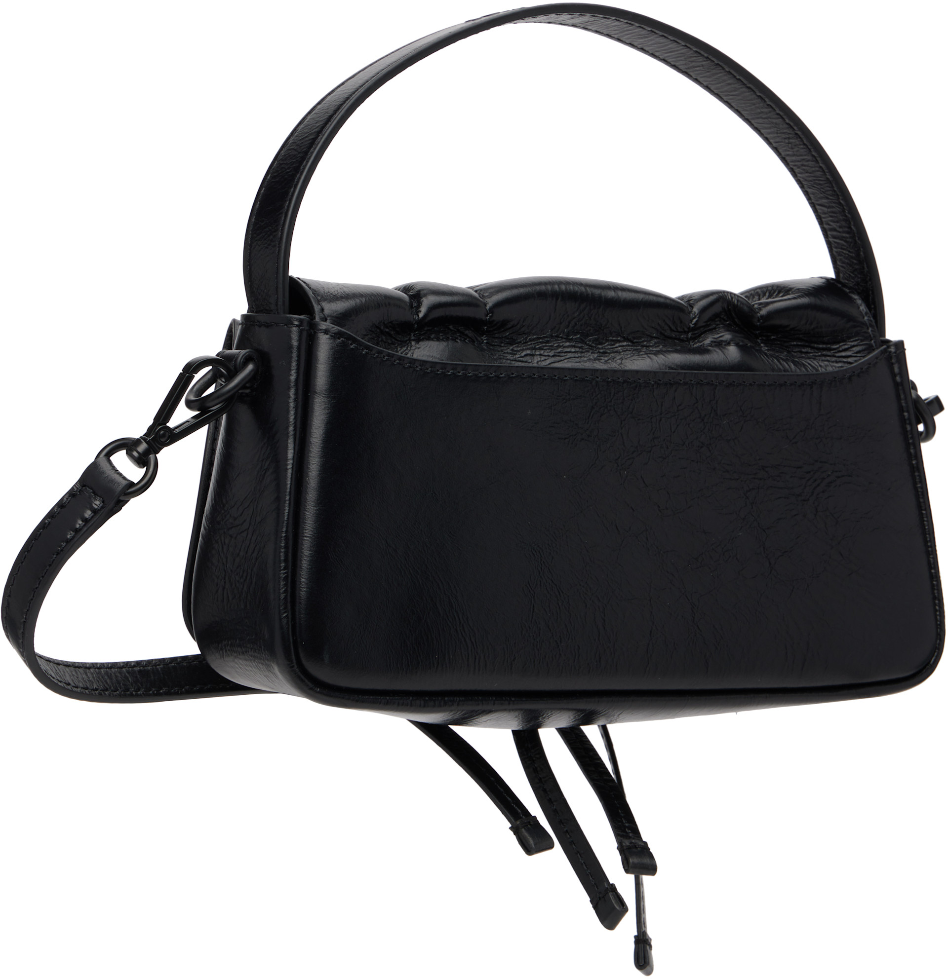 Acne Studios: Black Multipocket Micro Bag | SSENSE