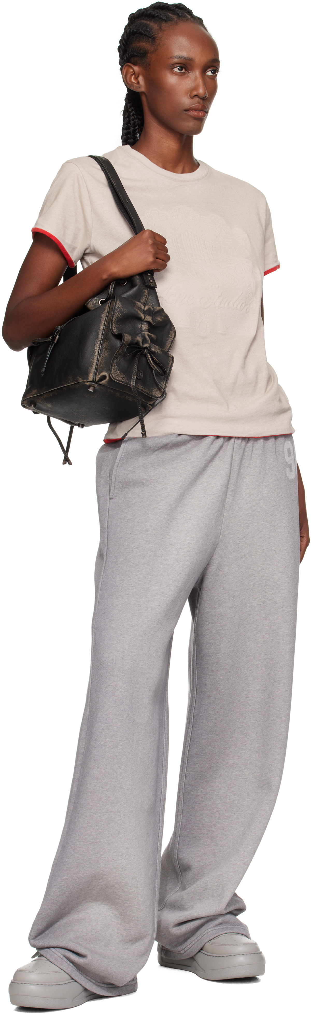 Acne Studios: Brown Multipocket Bucket Bag | SSENSE Canada