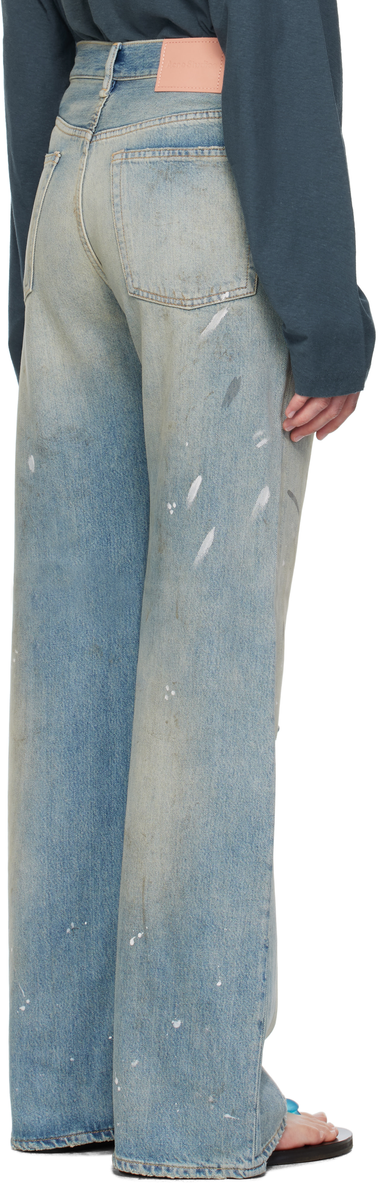 Acne Studios: Blue Regular-Fit 2021F Jeans | SSENSE