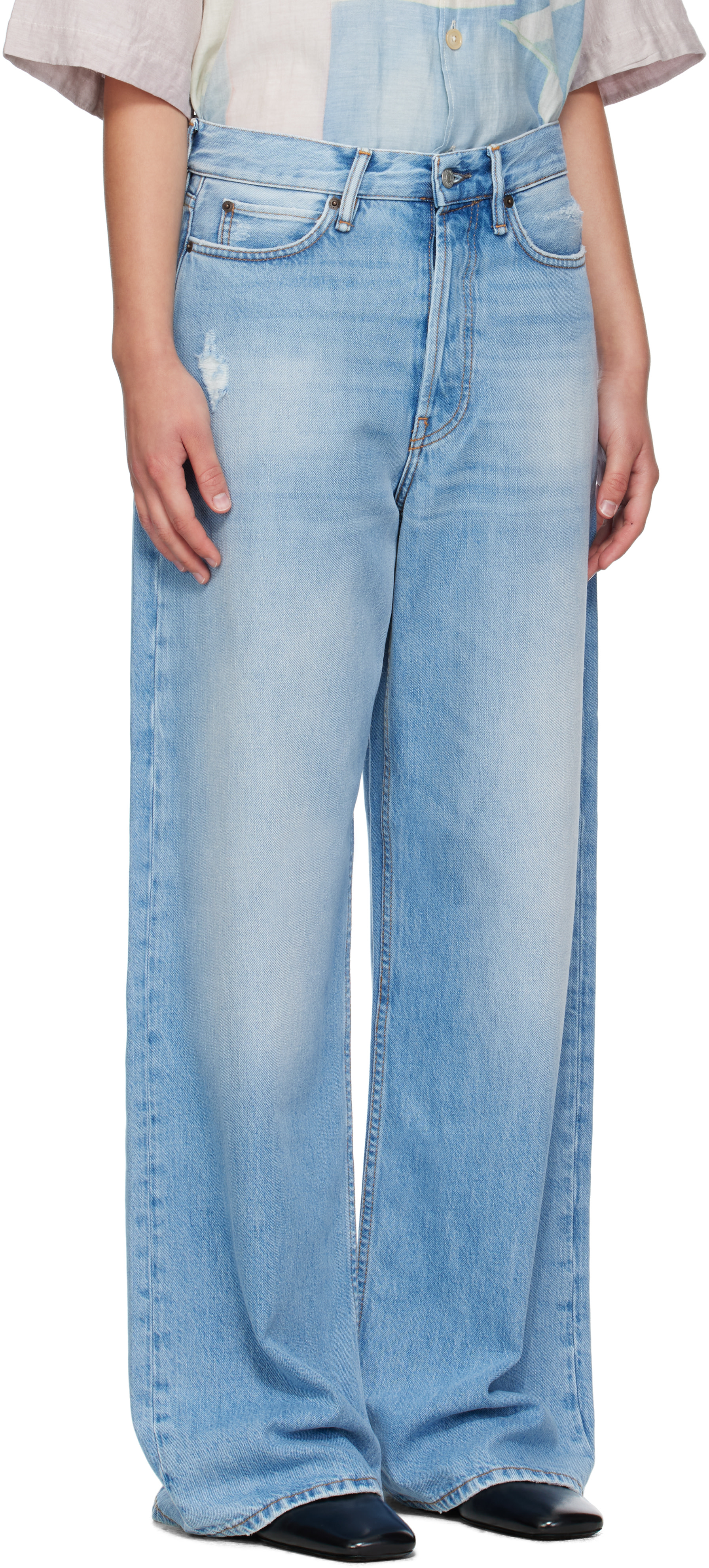 Acne Studios - Jean décontracté 1981 bleu