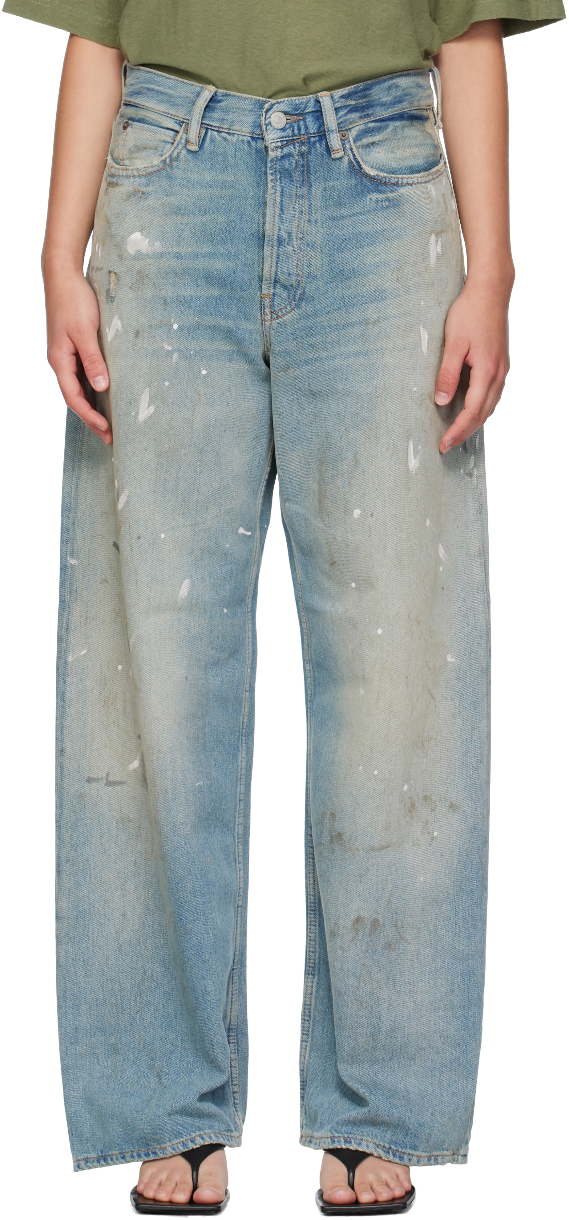Acne Studios - Jean 1981 bleu