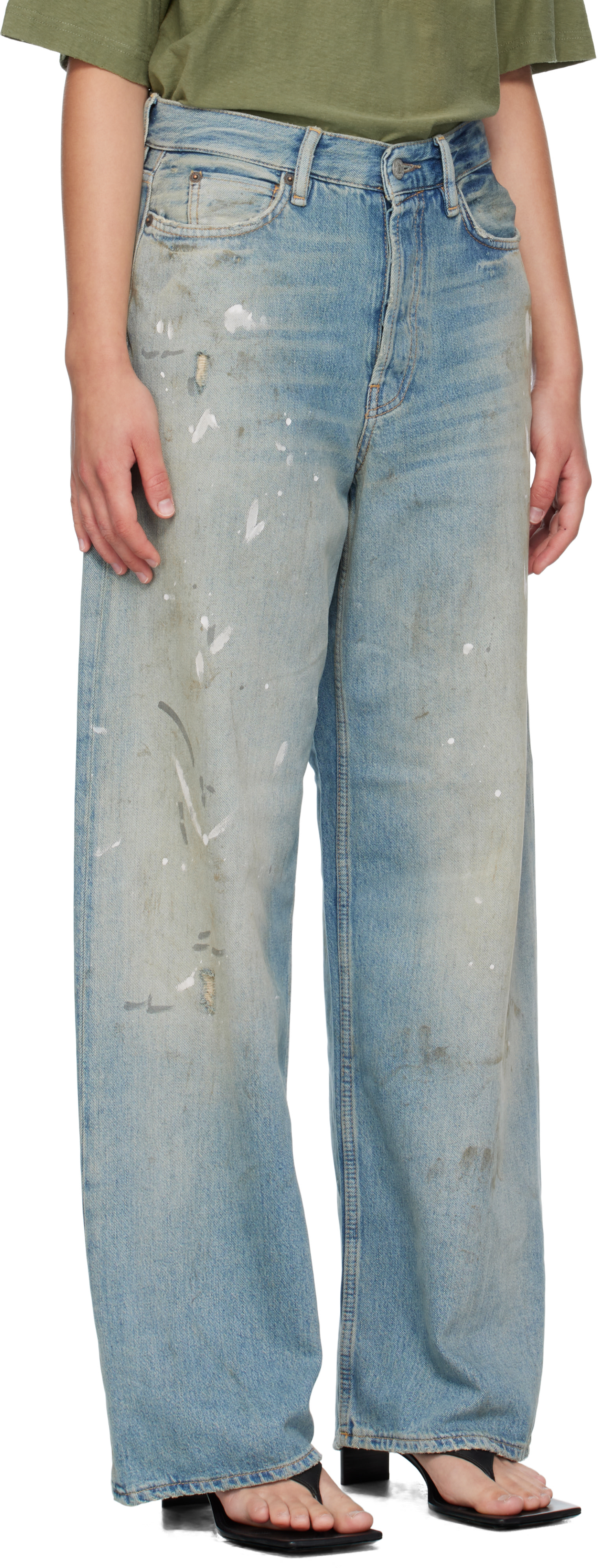 Acne Studios - Jean 1981 bleu
