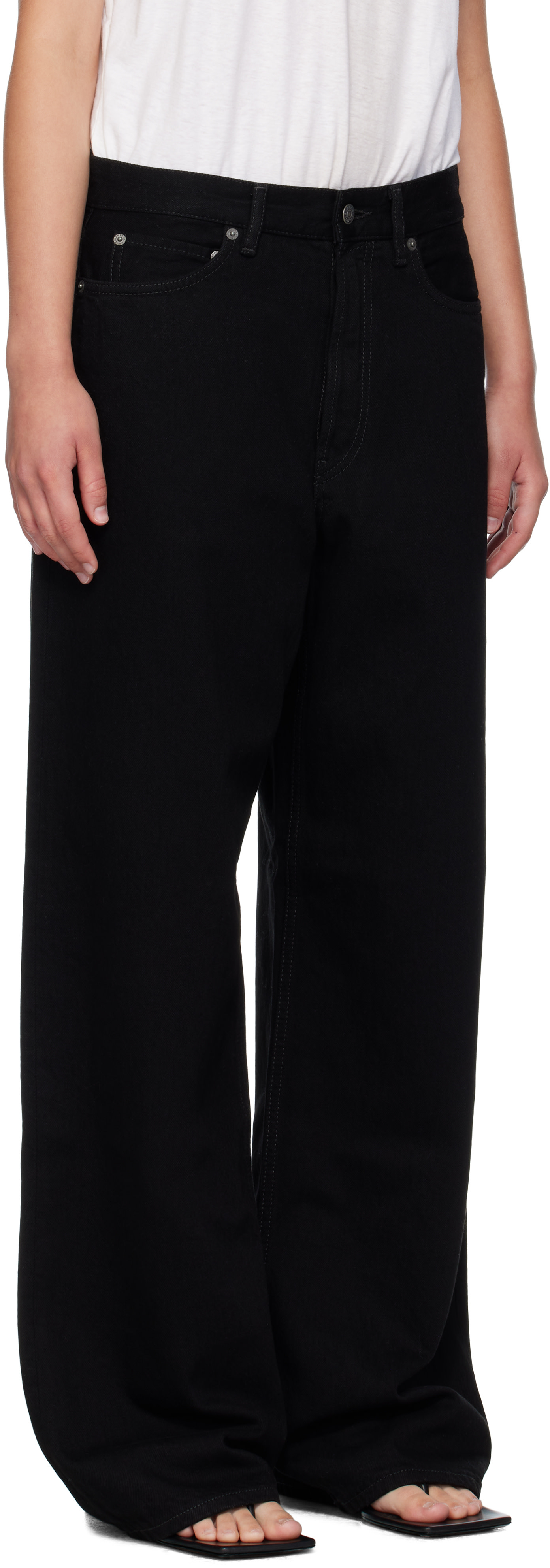 Acne Studios - Jean décontracté 1981 noir