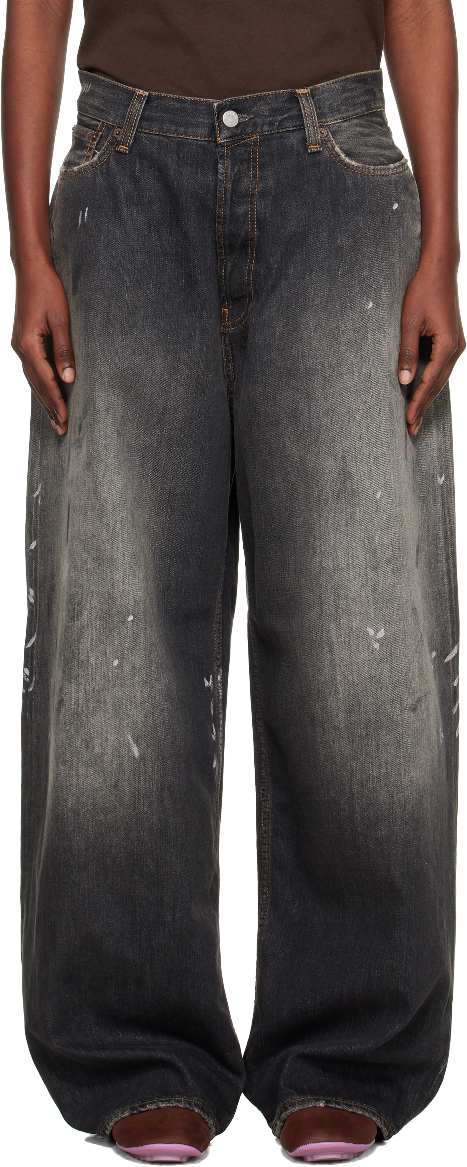 Acne Studios: Black 2023 Jeans | SSENSE