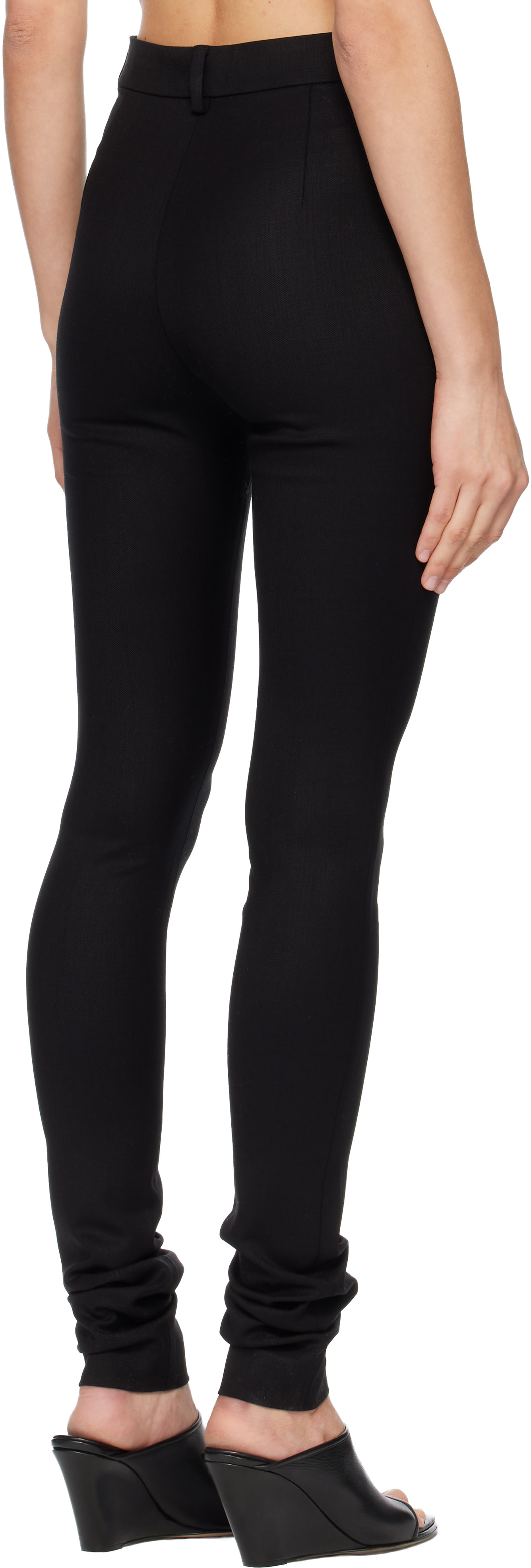 Acne Studios - Legging noir en laine