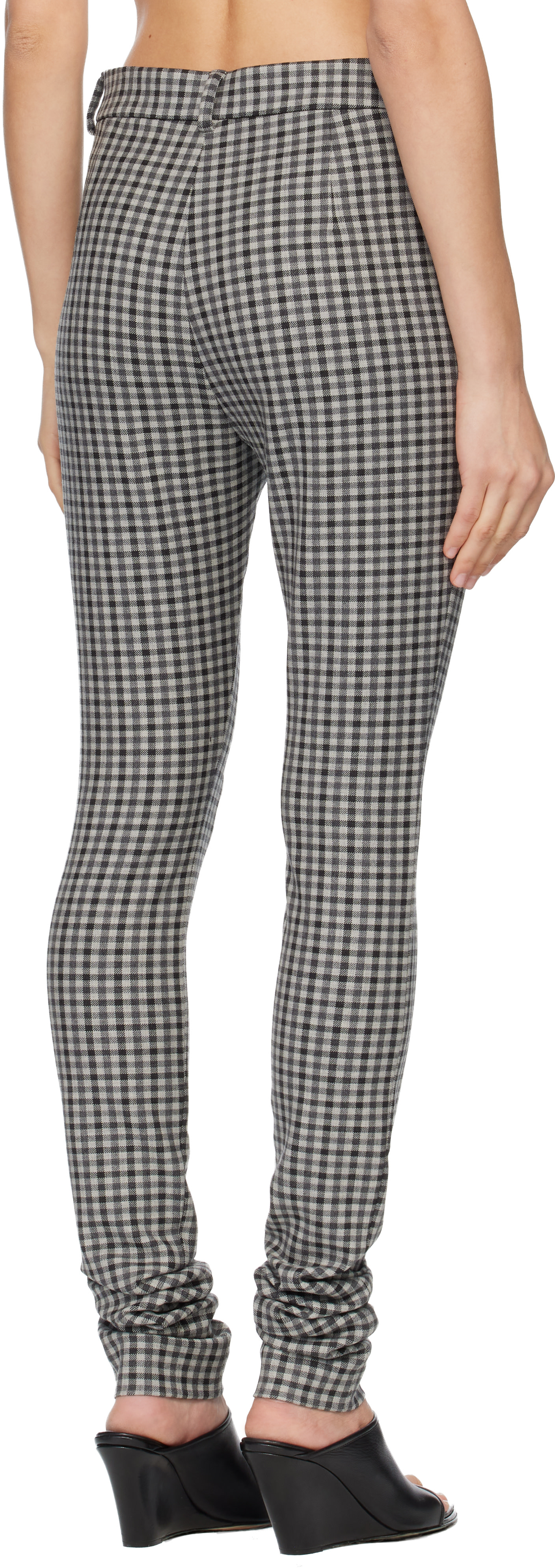 Acne Studios - Legging gris en laine