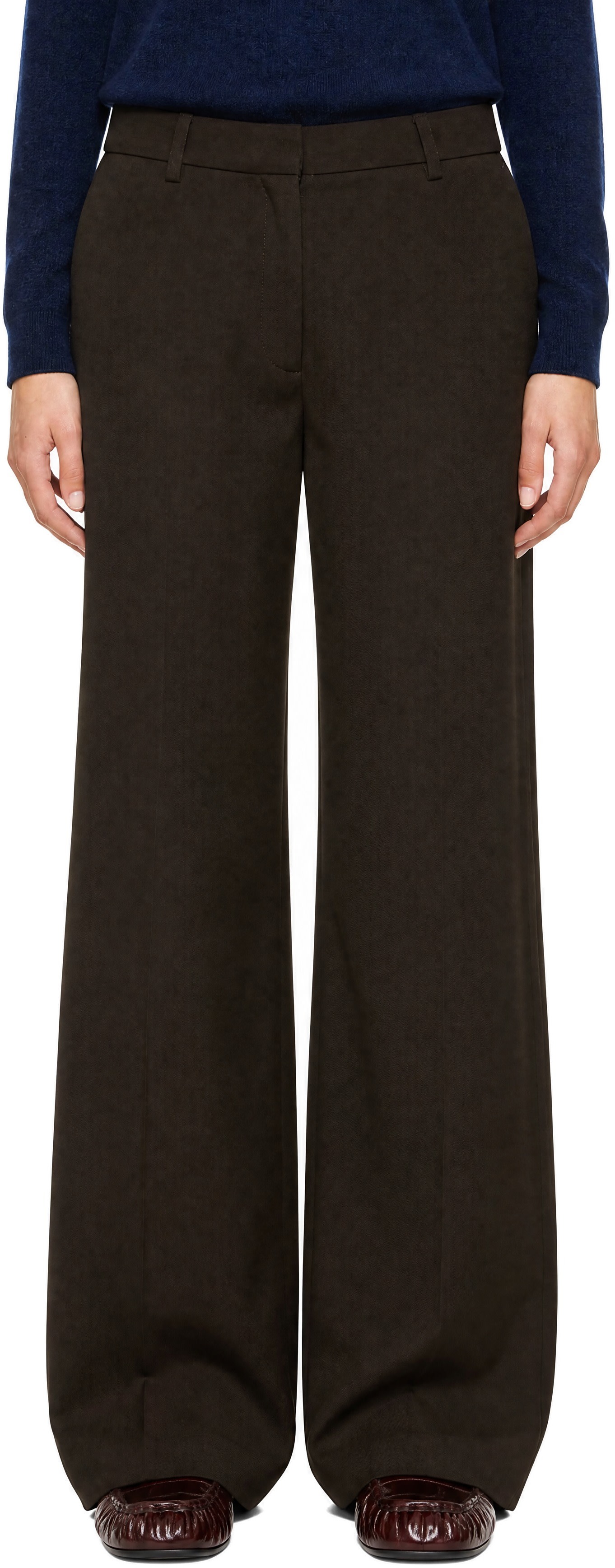 Acne Studios - Brown Tailored Wool Trousers