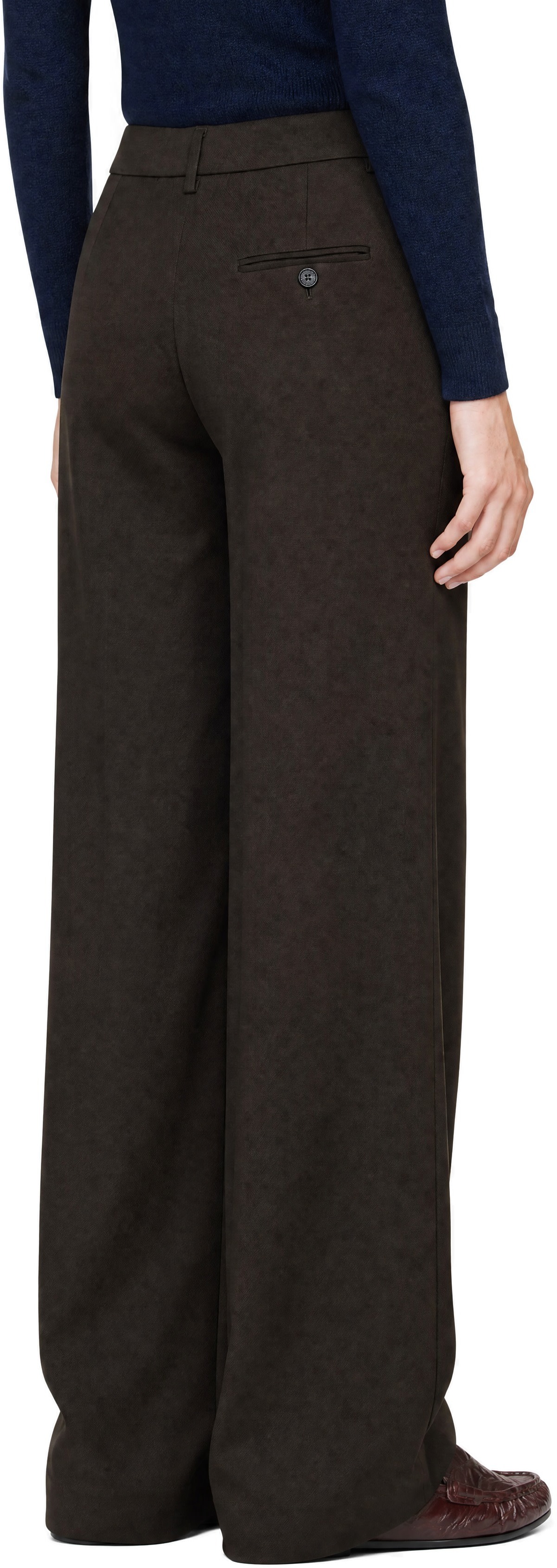 Acne Studios - Brown Tailored Wool Trousers