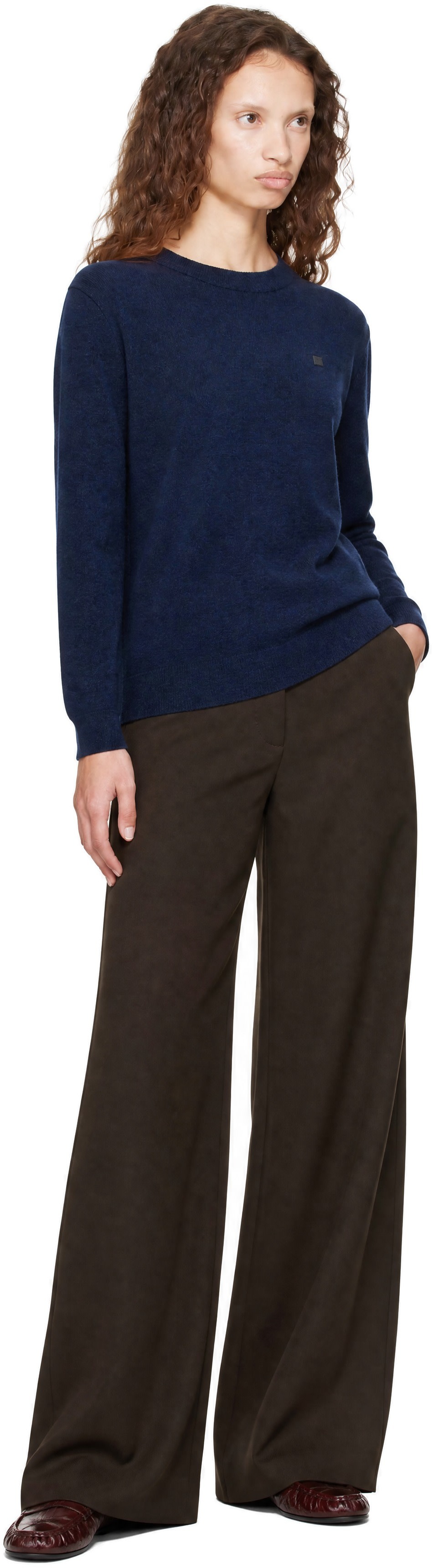 Acne Studios - Brown Tailored Wool Trousers