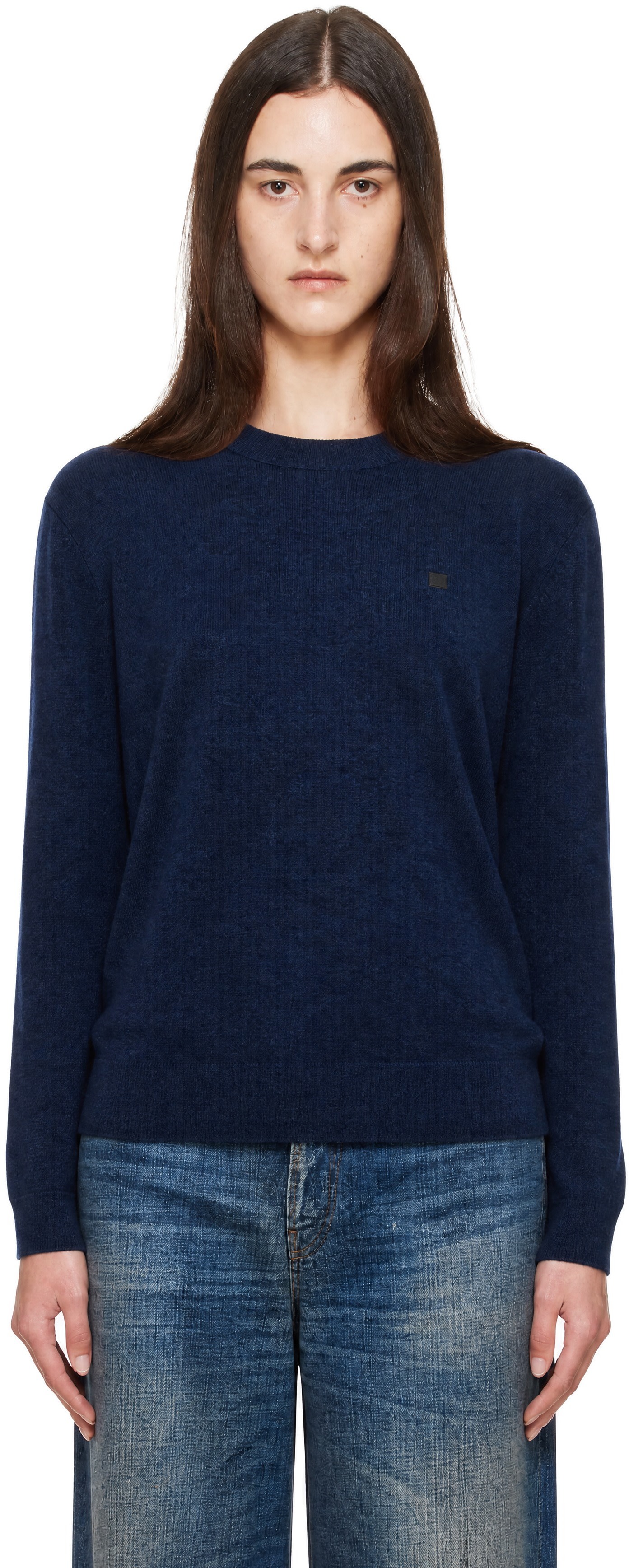 Acne Studios - Navy Yak Wool Sweater