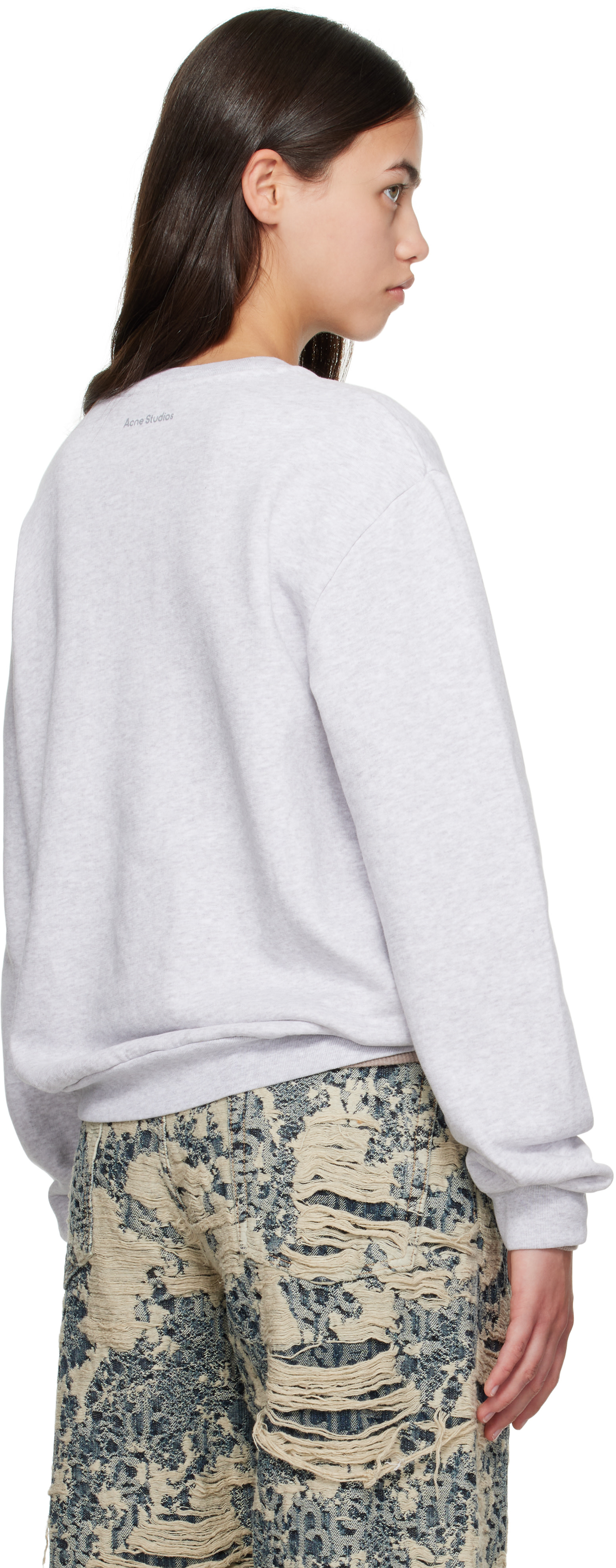 【27】acne studios スウェット Acne Studios - Face Logo Sweater | HBX