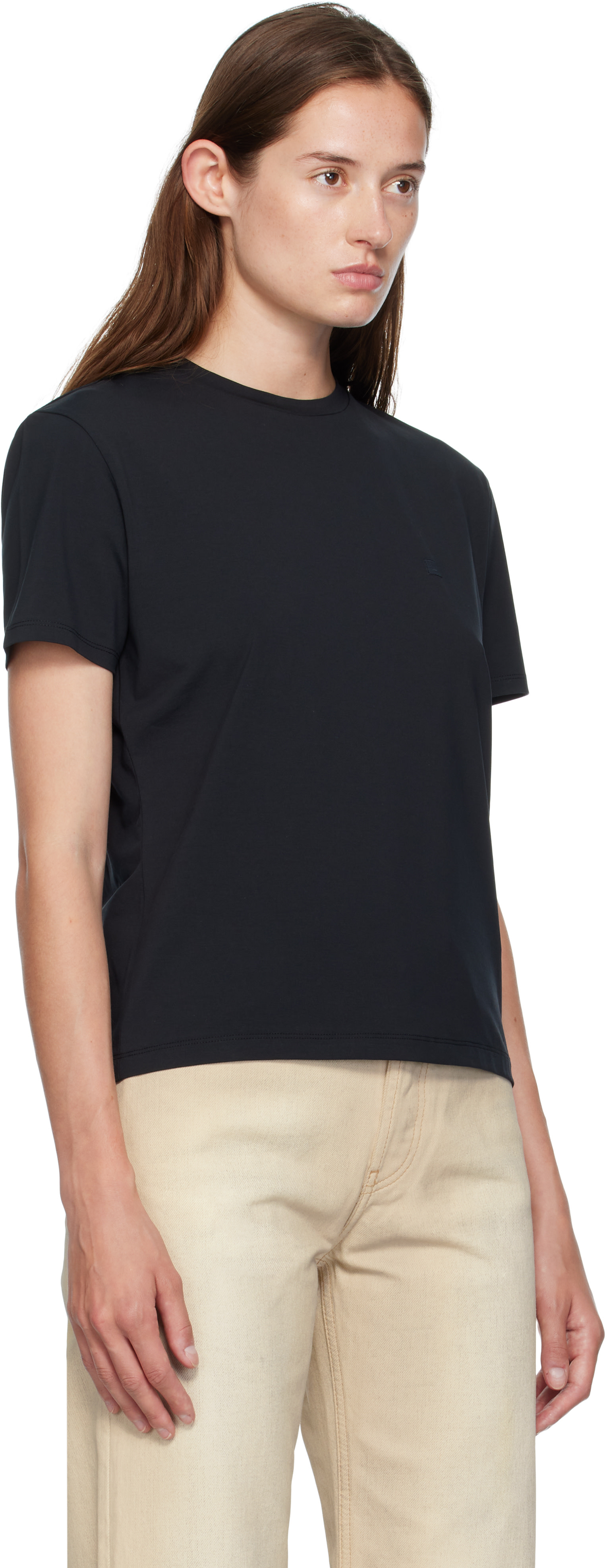 Acne Studios - T-shirt noir à coupe classique