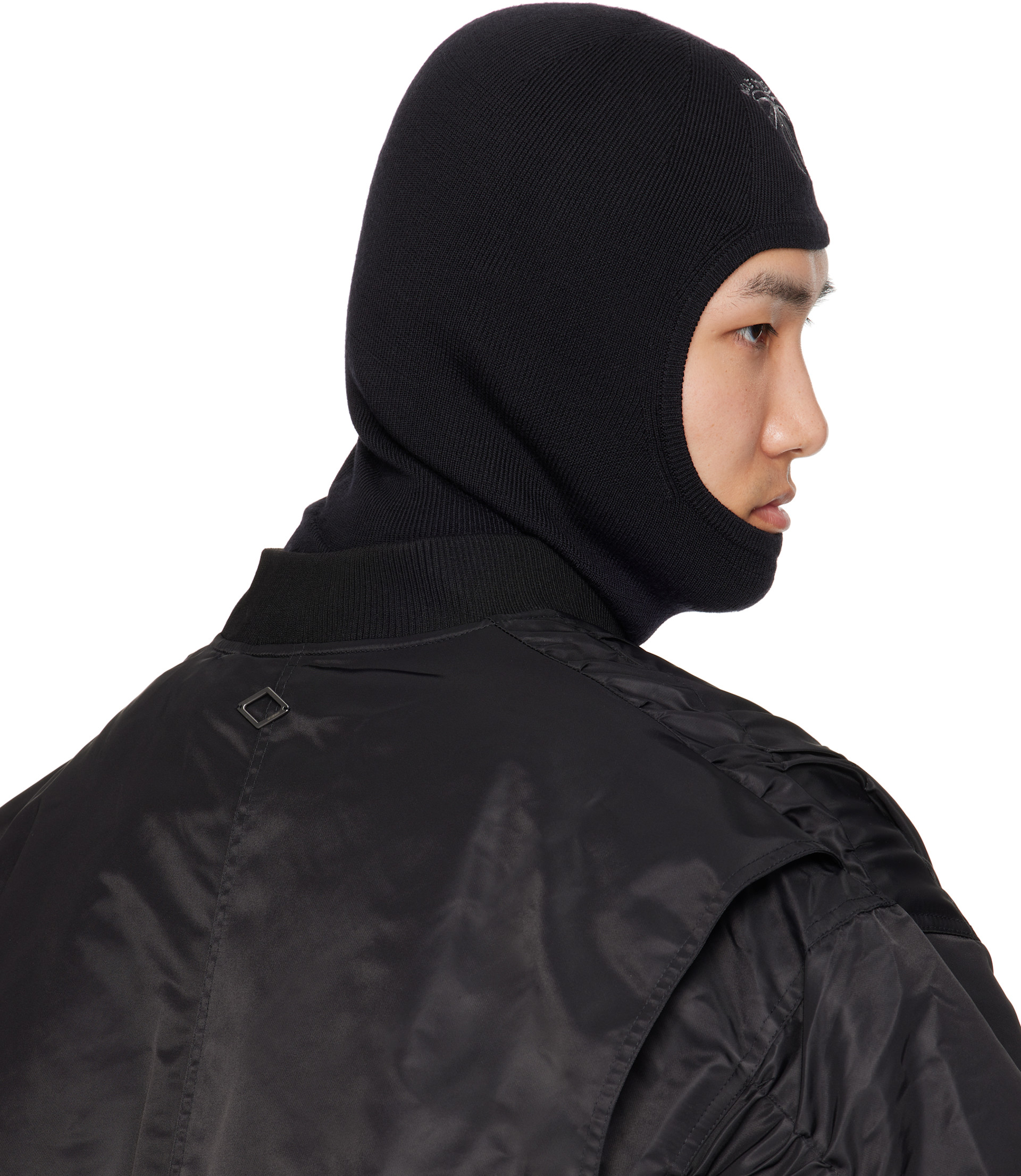 Acne Studios - 블랙 울 발라클라바