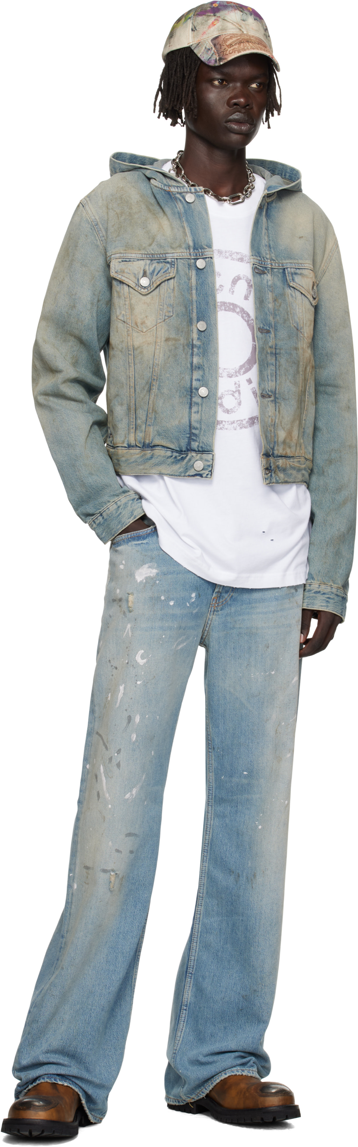 Acne Studios - Jean 2021M bleu à coupe classique