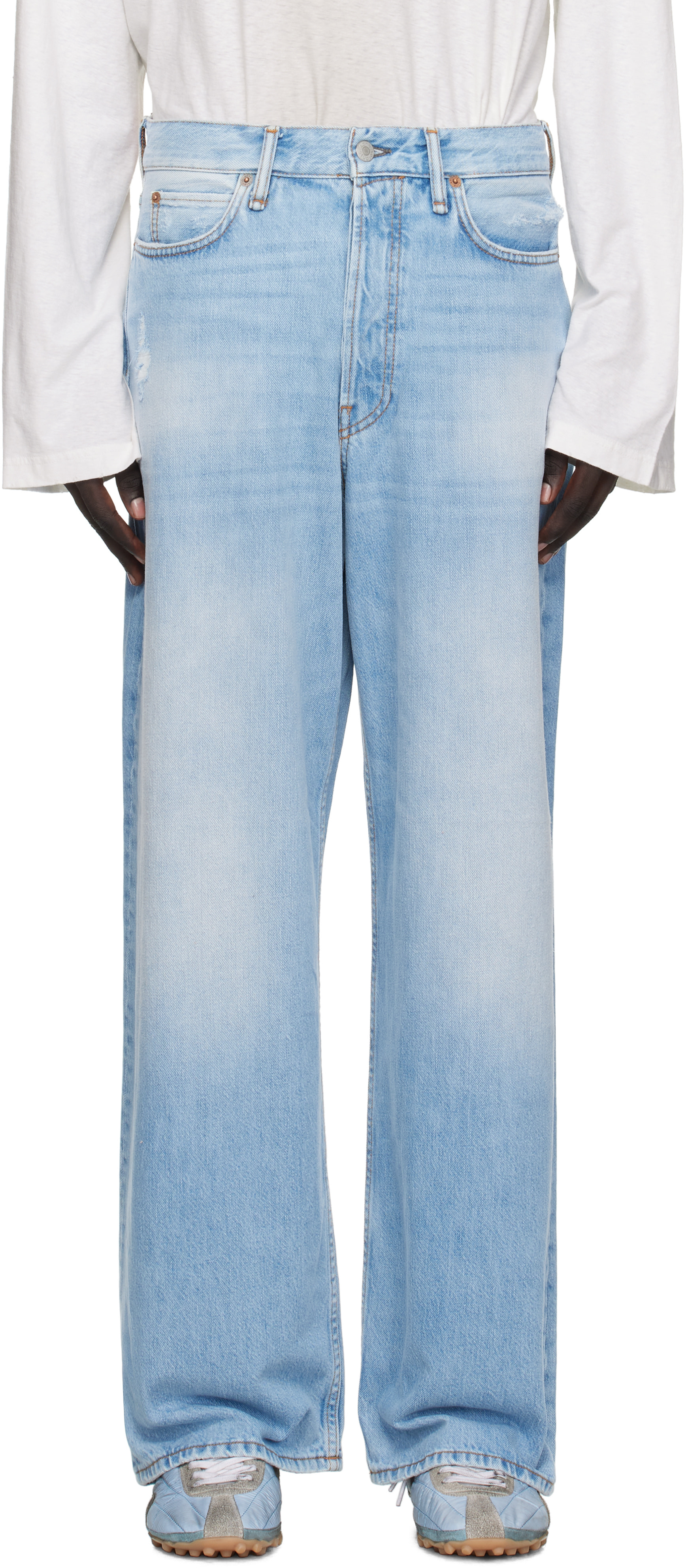 Acne Studios - Jean décontracté 1981 bleu