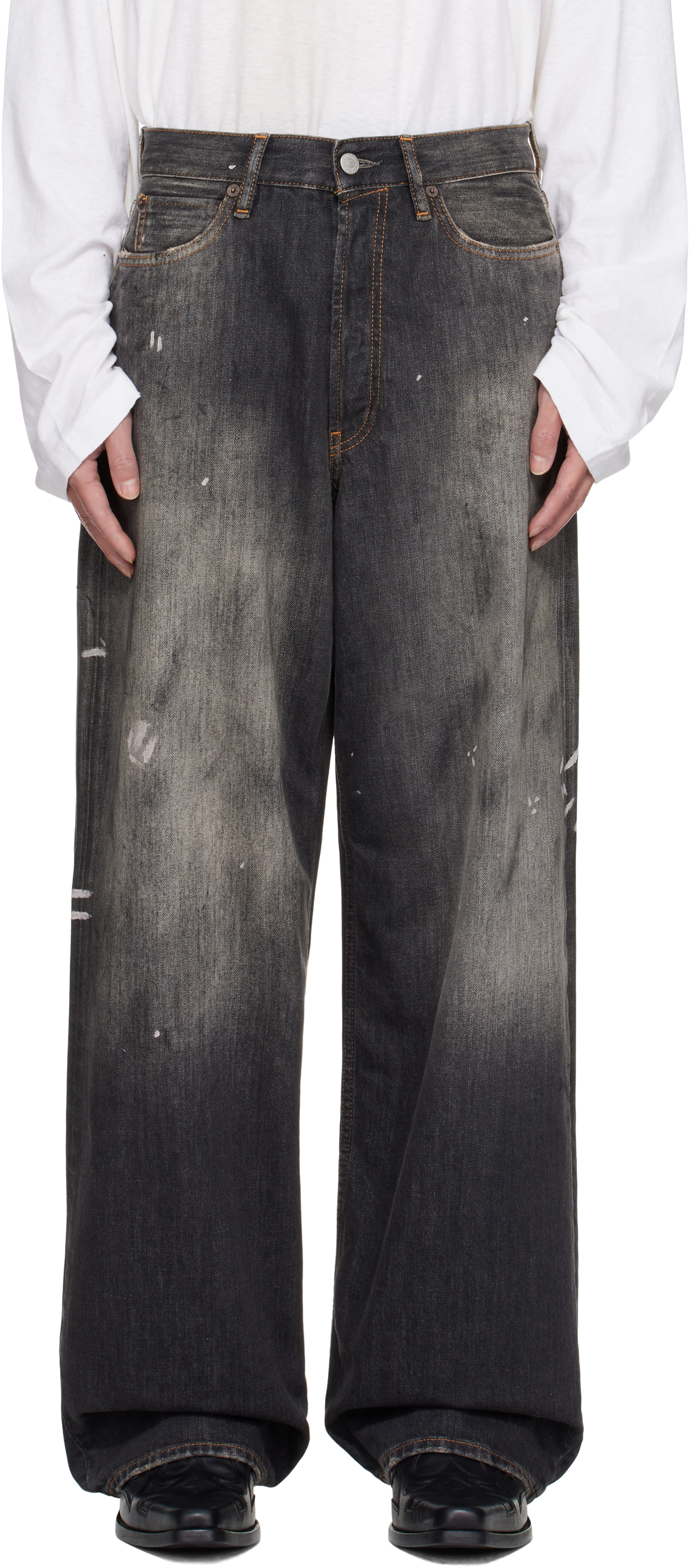 Acne Studios - Jean décontracté 1981 noir