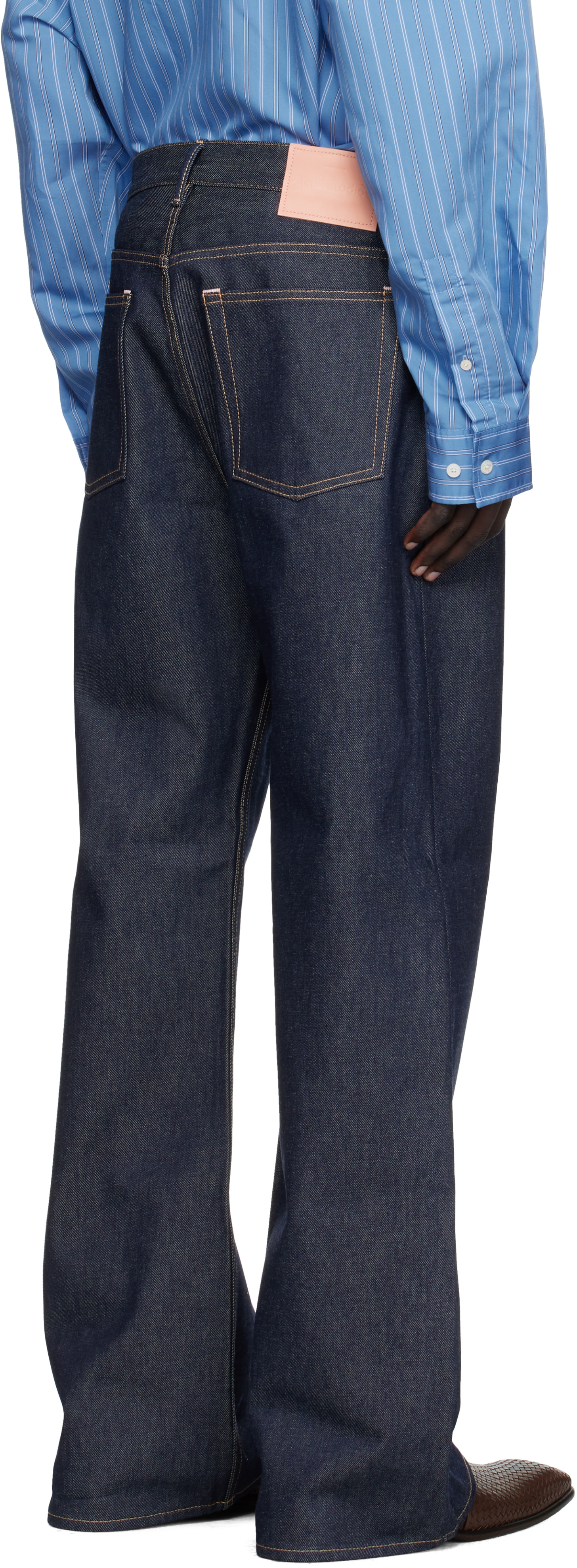 Acne Studios - Jean 2021M bleu à coupe classique