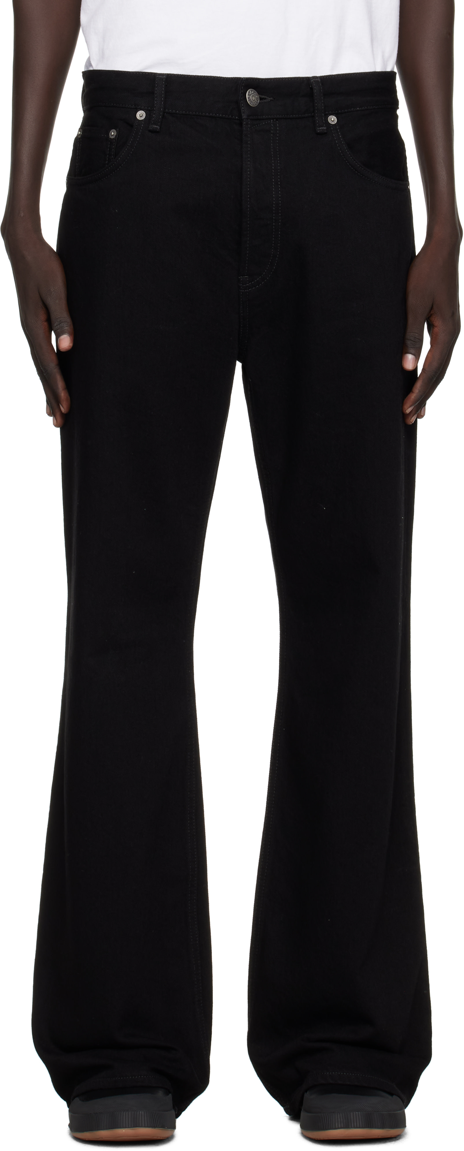 Acne Studios: Black 2021M Jeans | SSENSE