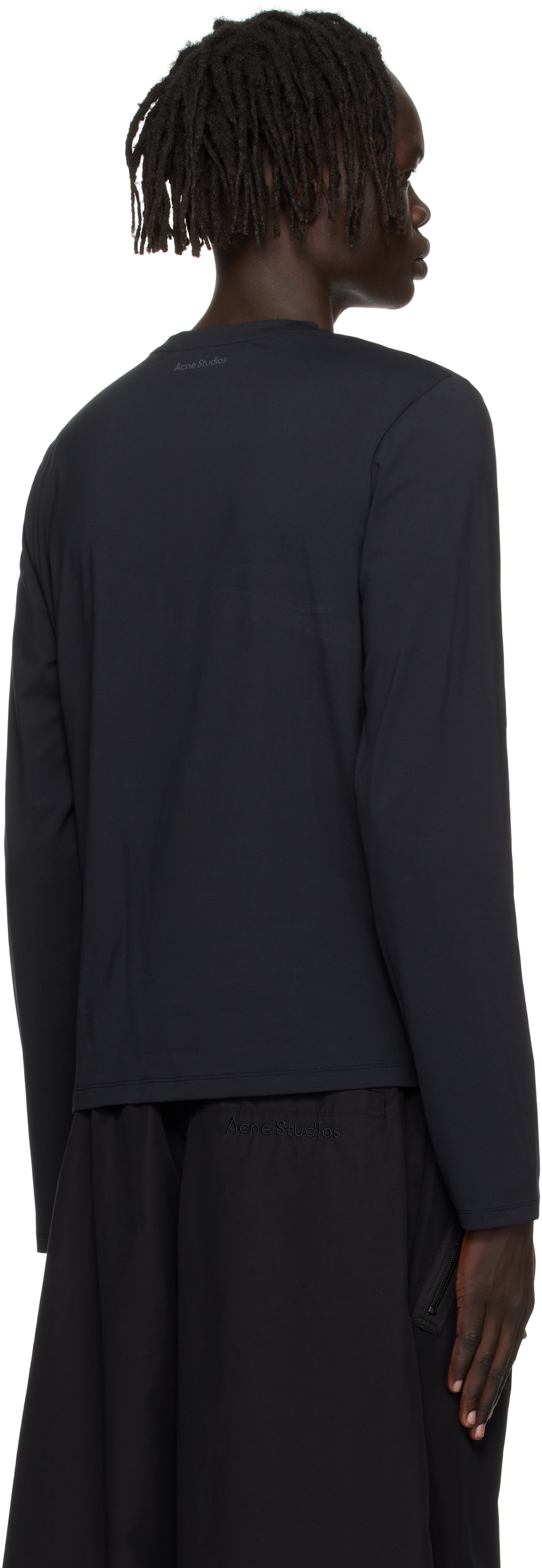 Acne Studios ロンT  XXS Acne Studios - Long sleeve t-shirt - regular fit - Black