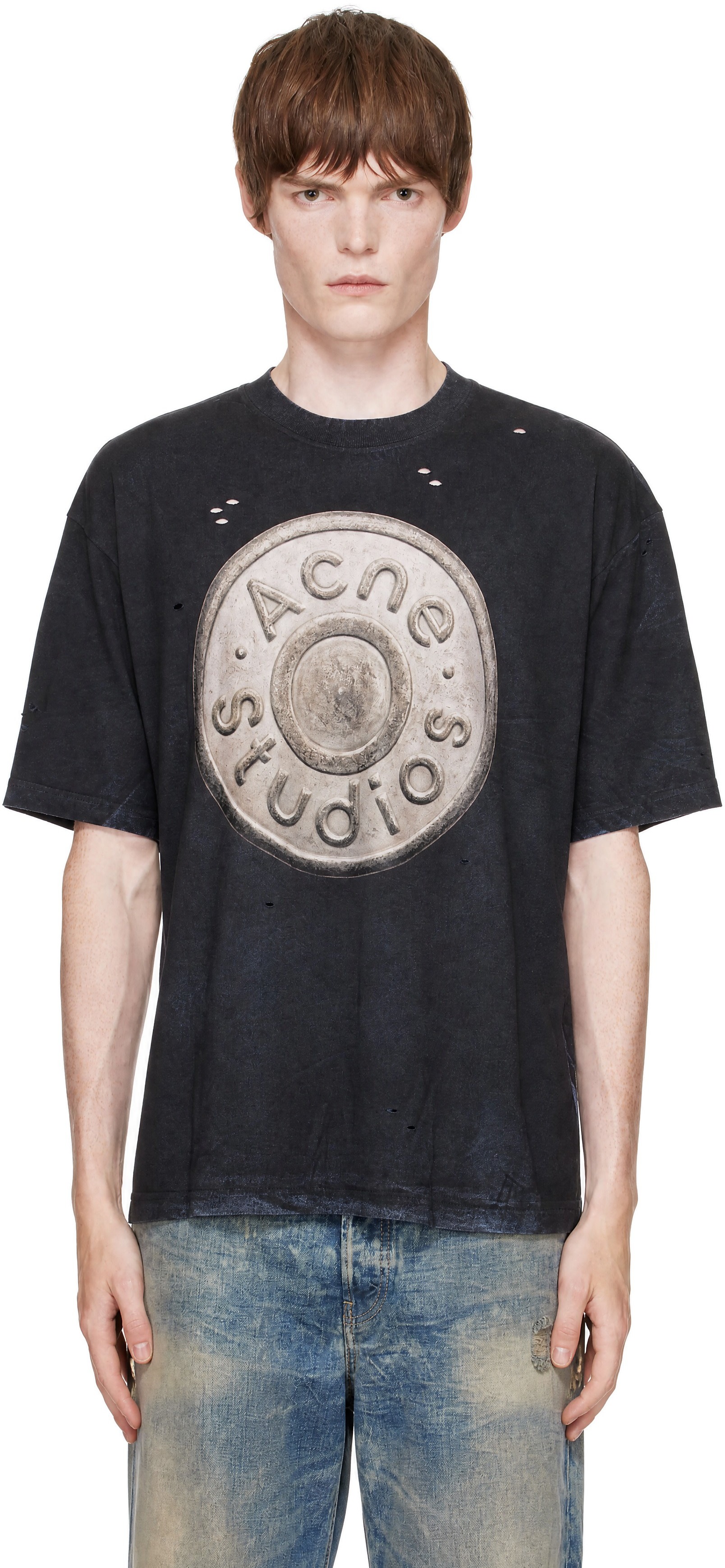 Acne Studios - Black Logo T-shirt