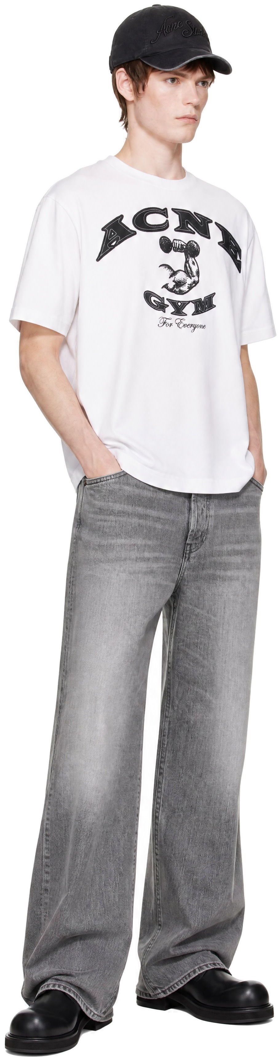 Acne Studios - White Patch T-shirt