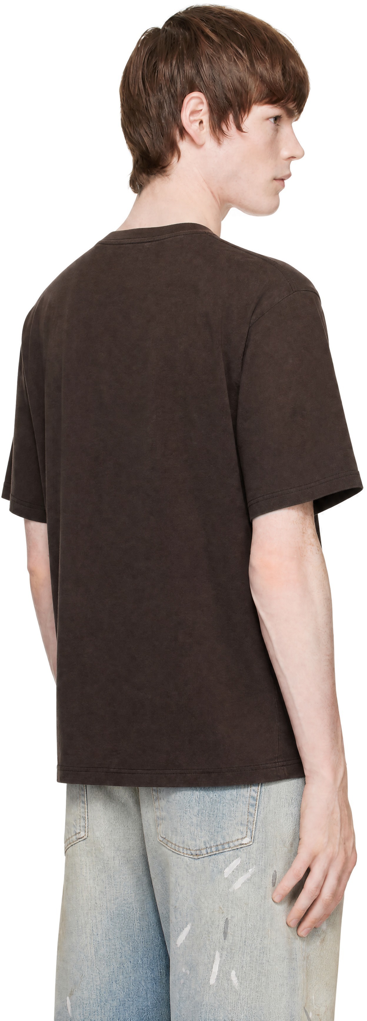 Acne Studios - Brown Logo T-shirt