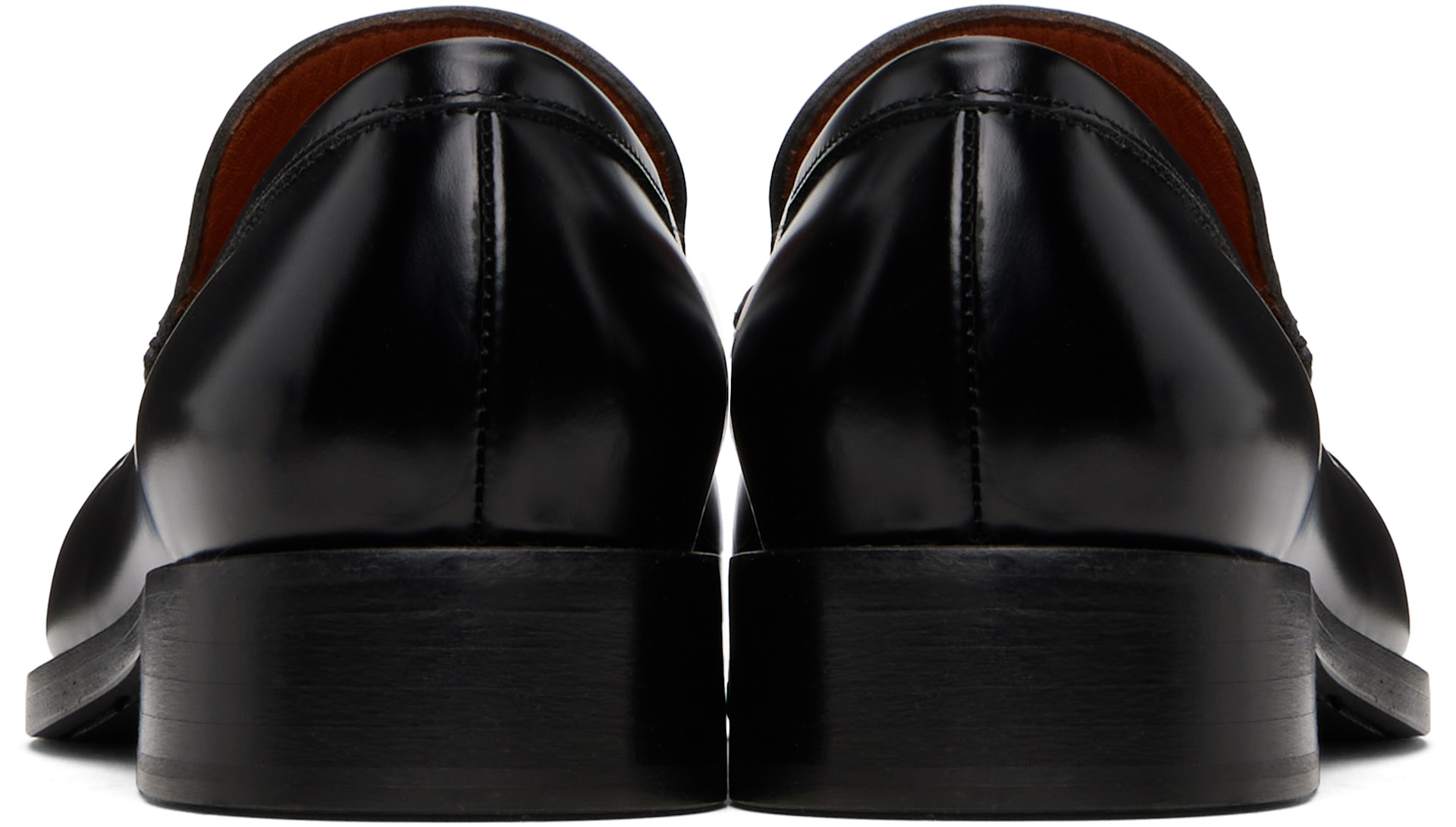 Acne Studios - Flâneurs noirs en cuir